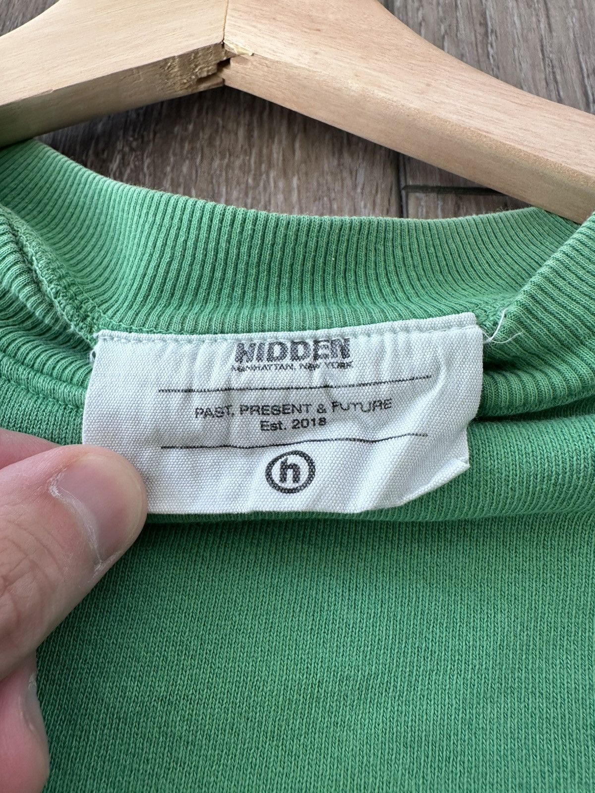 HIDDEN Hidden NY Logo Crewneck Sweater Size US M / EU 48-50 / 2 - 5 Thumbnail