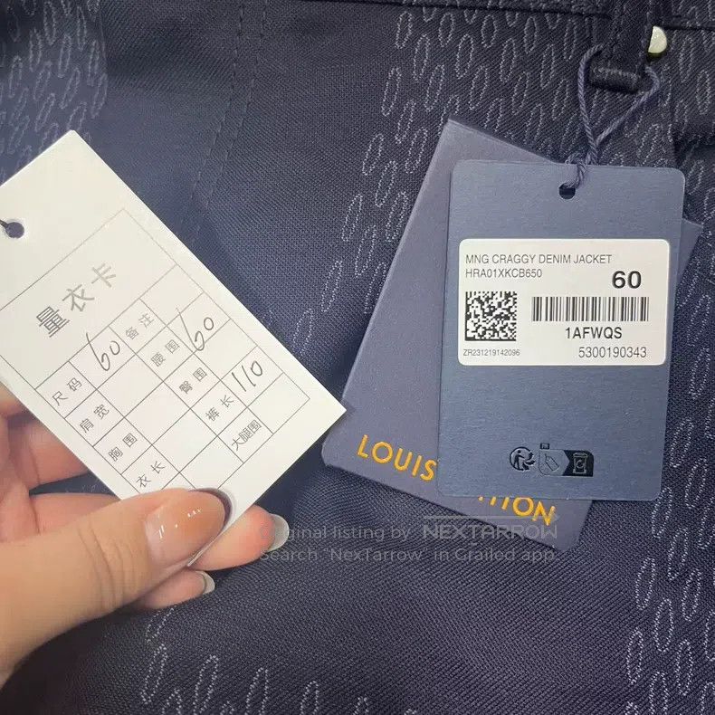 Louis Vuitton Louis Vuitton size US 60 Gray plaid jacquard zip front stra Size US 44 / EU 60 - 4 Thumbnail