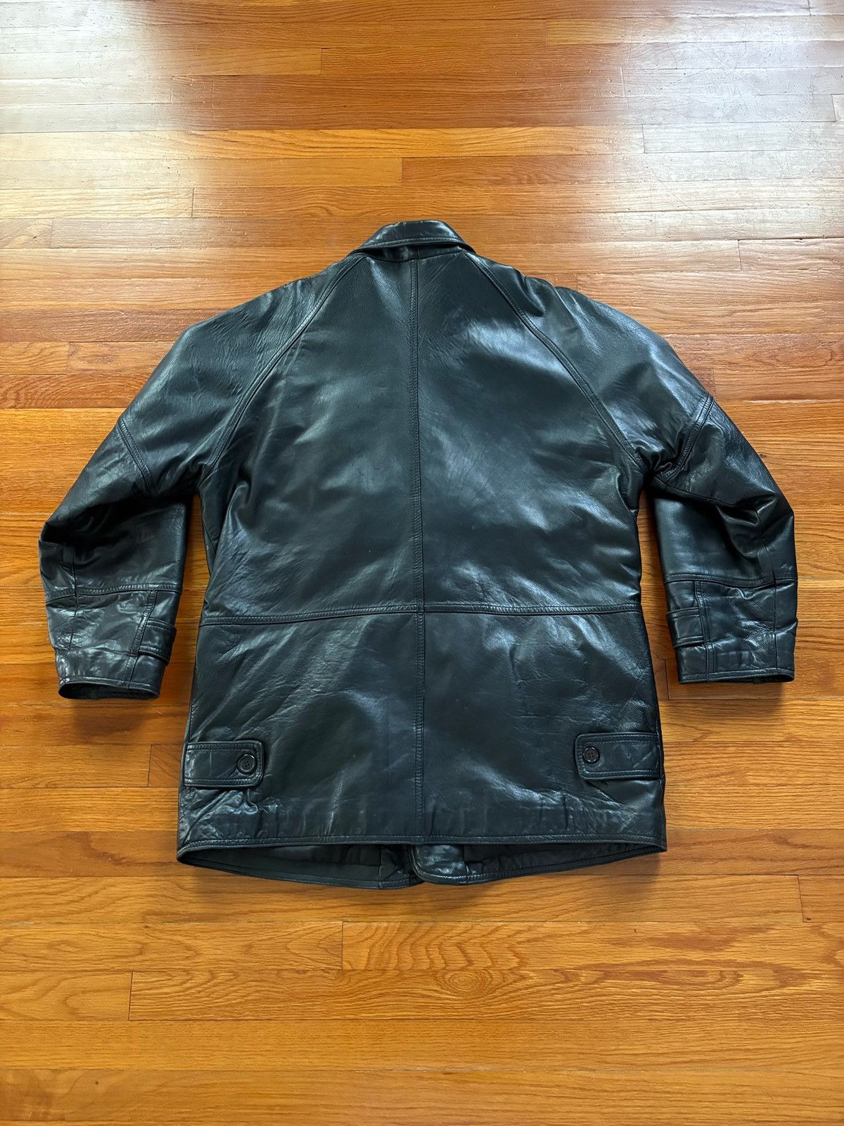 Other Vintage Leather Jacket Size US L / EU 52-54 / 3 - 2 Thumbnail