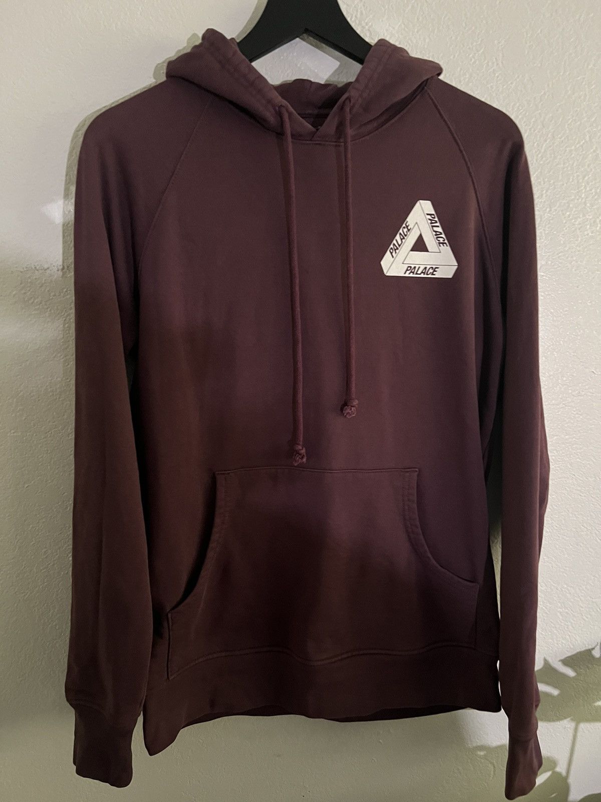 Palace 2014 burgundy tri ferg hoodie