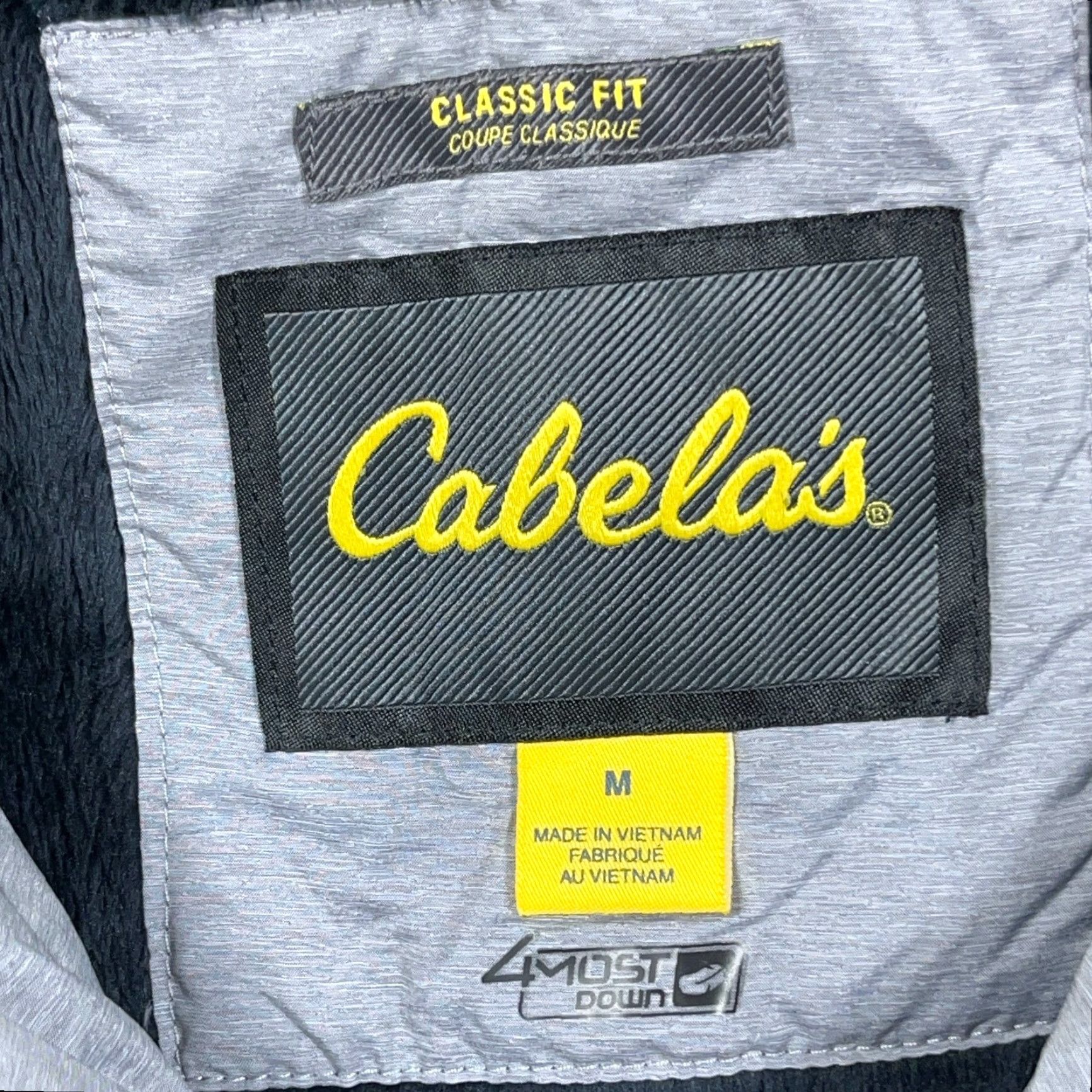 Vintage Cabelas Puffer Vest Women XL Gray Down Fill 650 Classic Fit Outdoor Adult Jacket/Coat Style Puffer Vest Size XL / US 12-14 / IT 48-50 - 4 Thumbnail