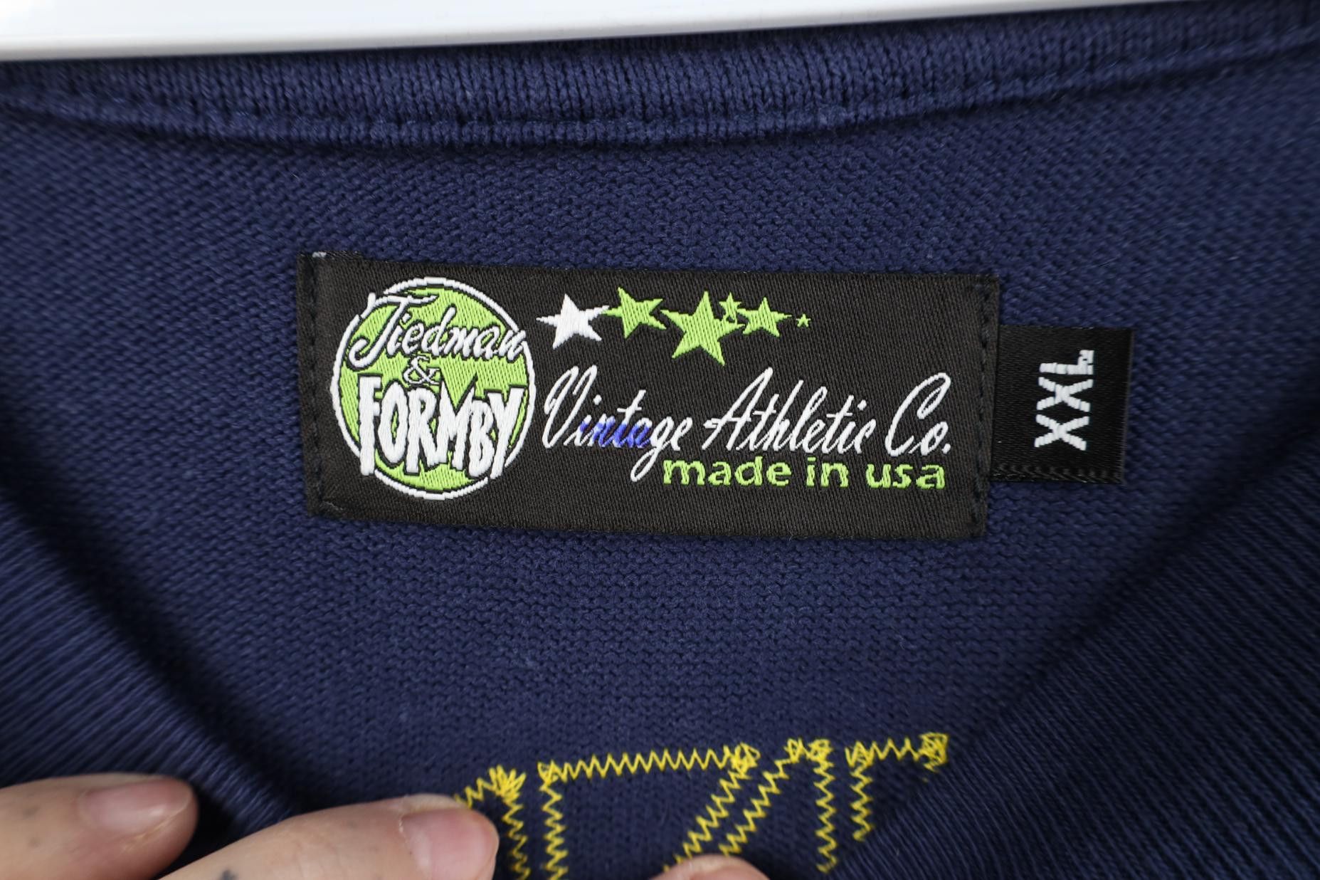 Vintage New Tiedman Formby Rockne Notre University Jersey Sweater Size US XXL / EU 58 / 5 - 11 Thumbnail