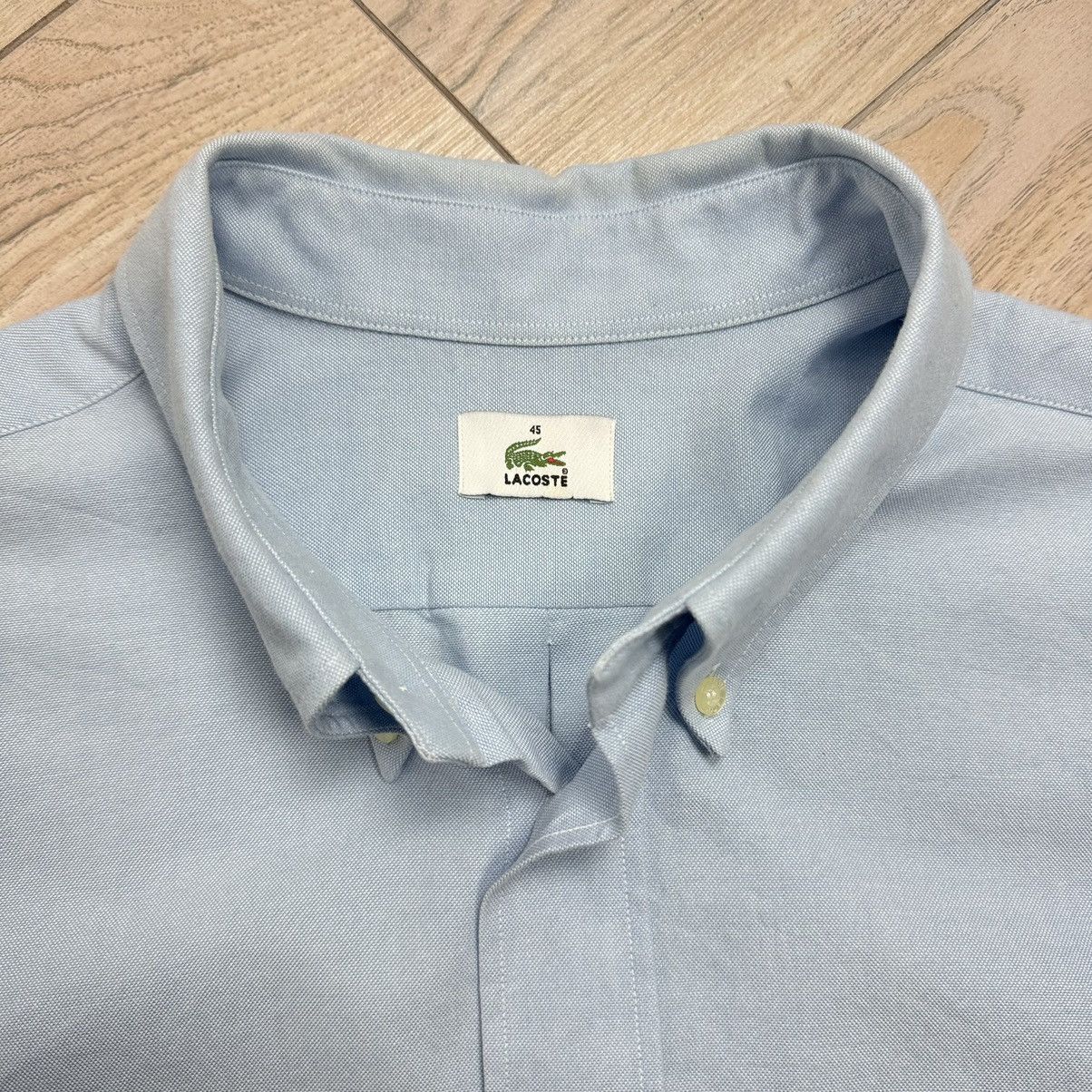 Lacoste Vintage Lacoste Short Sleeve Button Up Classy Shirt Size US XL / EU 56 / 4 - 7 Thumbnail