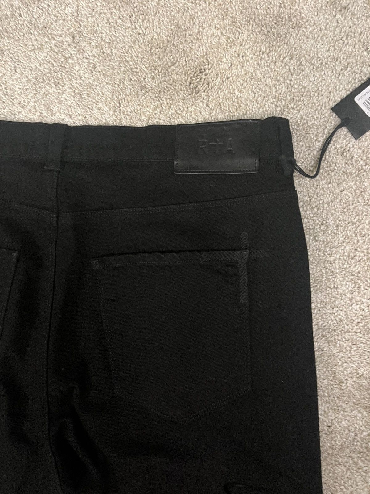 Rta RTA Black Jeans Size US 30 / EU 46 - 4 Thumbnail