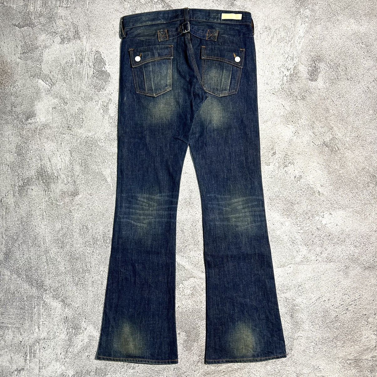 Japanese Brand Vintage Denim Flared Hummel Size US 29 - 15 Thumbnail