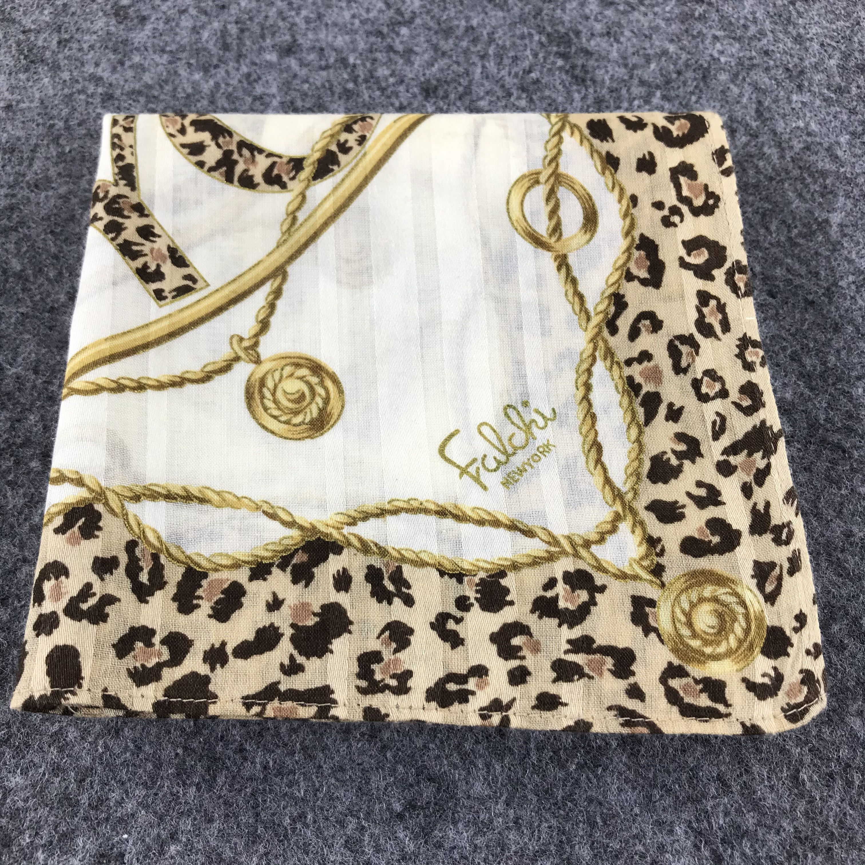 Vintage Falchi New York Handkerchief Neckerchief Bandana H272 Size ONE SIZE - 7 Thumbnail