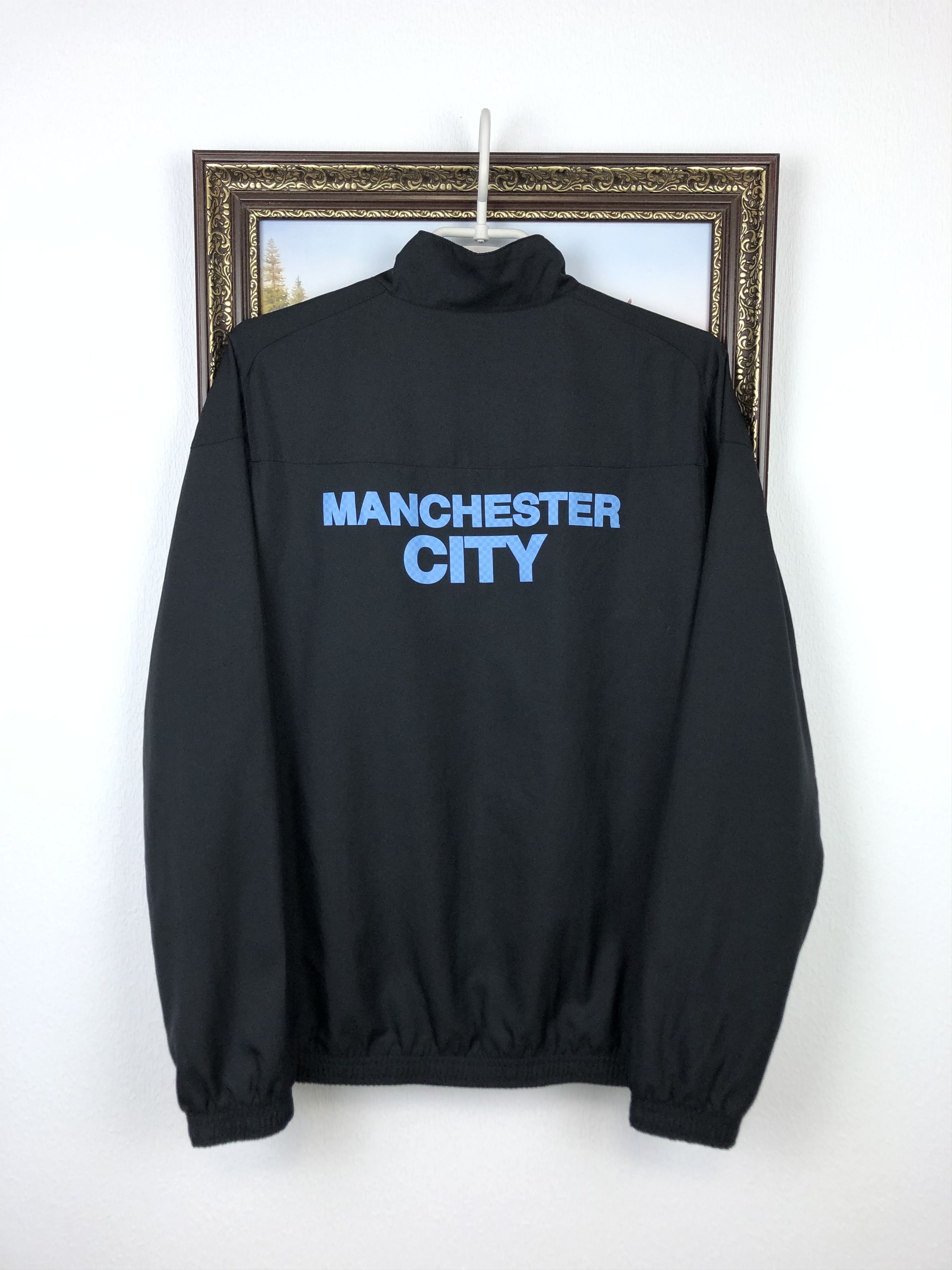 Umbro Vintage Umbro Manchester City Football Jacket Track Top Size US S / EU 44-46 / 1 - 9 Thumbnail