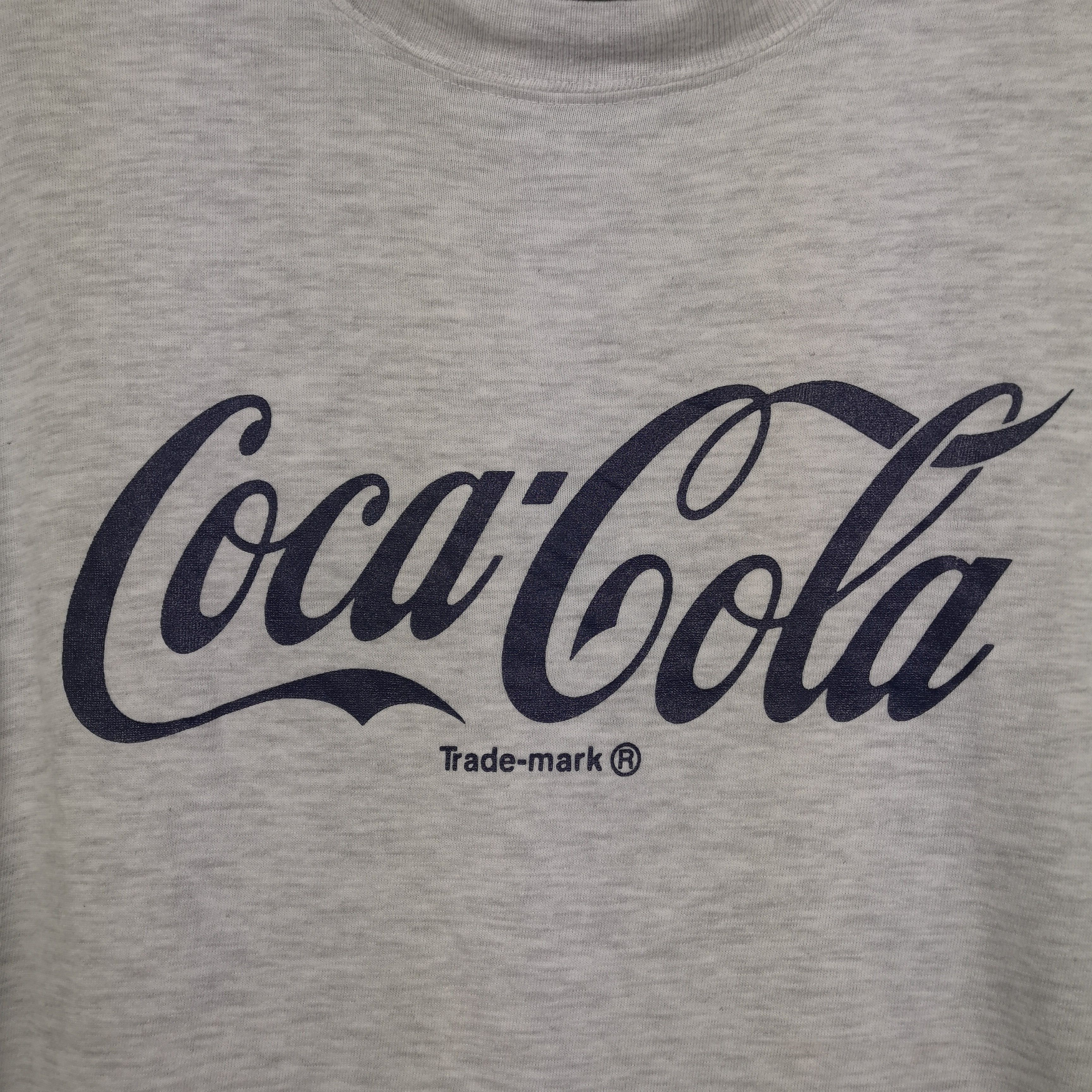 Coca Cola × Vintage Vintage COKE T-Shirt Coca Cola Big Spell Out Crewneck Tee Size US L / EU 52-54 / 3 - 4 Thumbnail