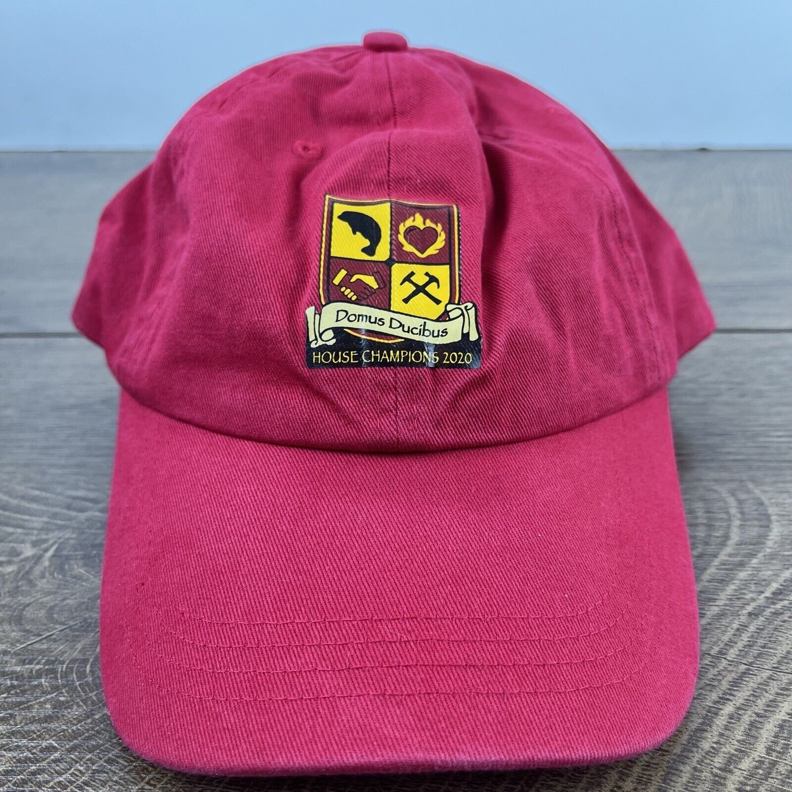 Other Domus Ducibus House Champions 2020 Hat Red Cap Adjustable Ha Size ONE SIZE - 1 Thumbnail