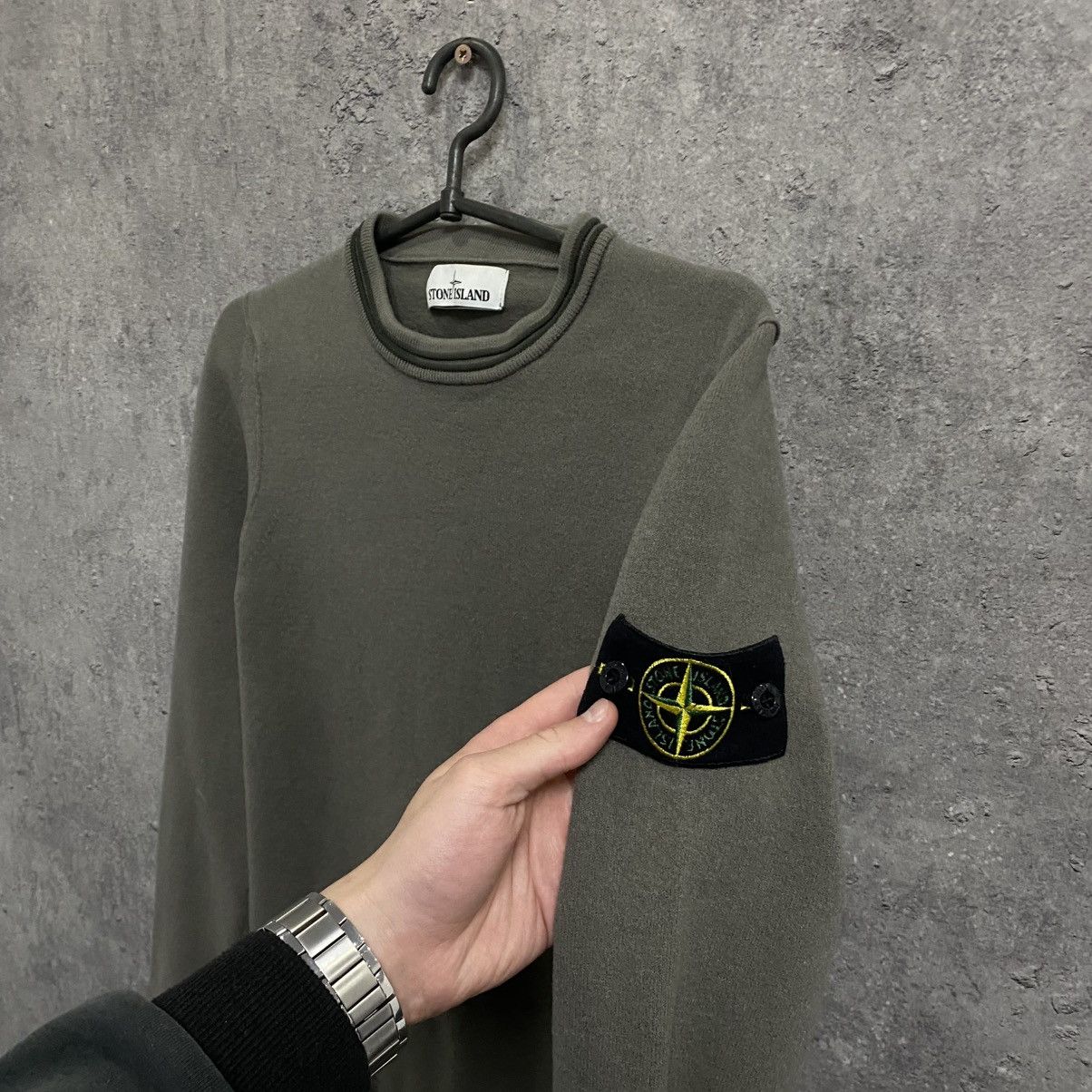 Stone Island Vintage Stone Island Sweatshirt Crewneck Patch Size US XS / EU 42 / 0 - 5 Thumbnail