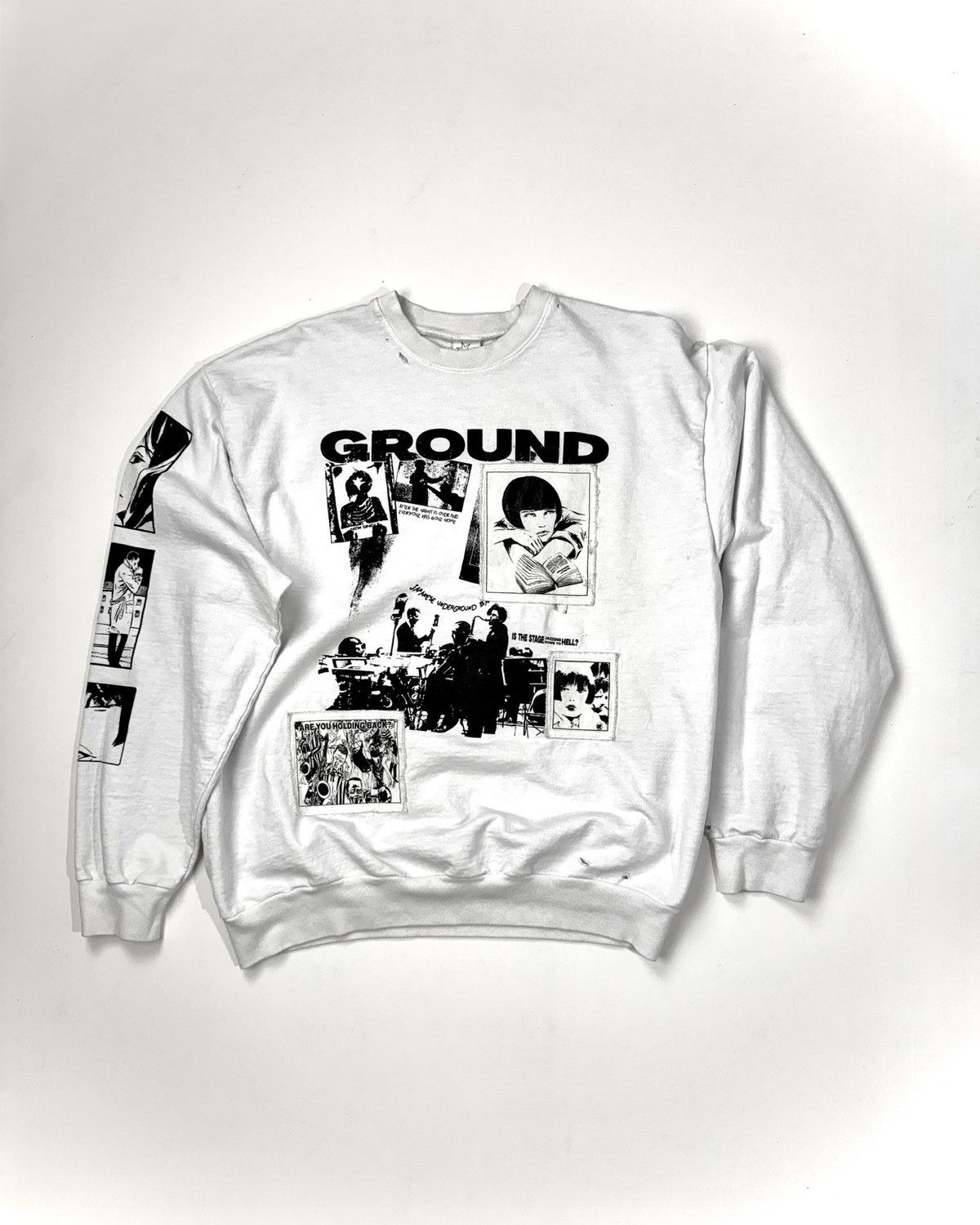 basketcase gallery Untilled Ground “TOMI” Crewneck Size US L / EU 52-54 / 3 - 2 Thumbnail
