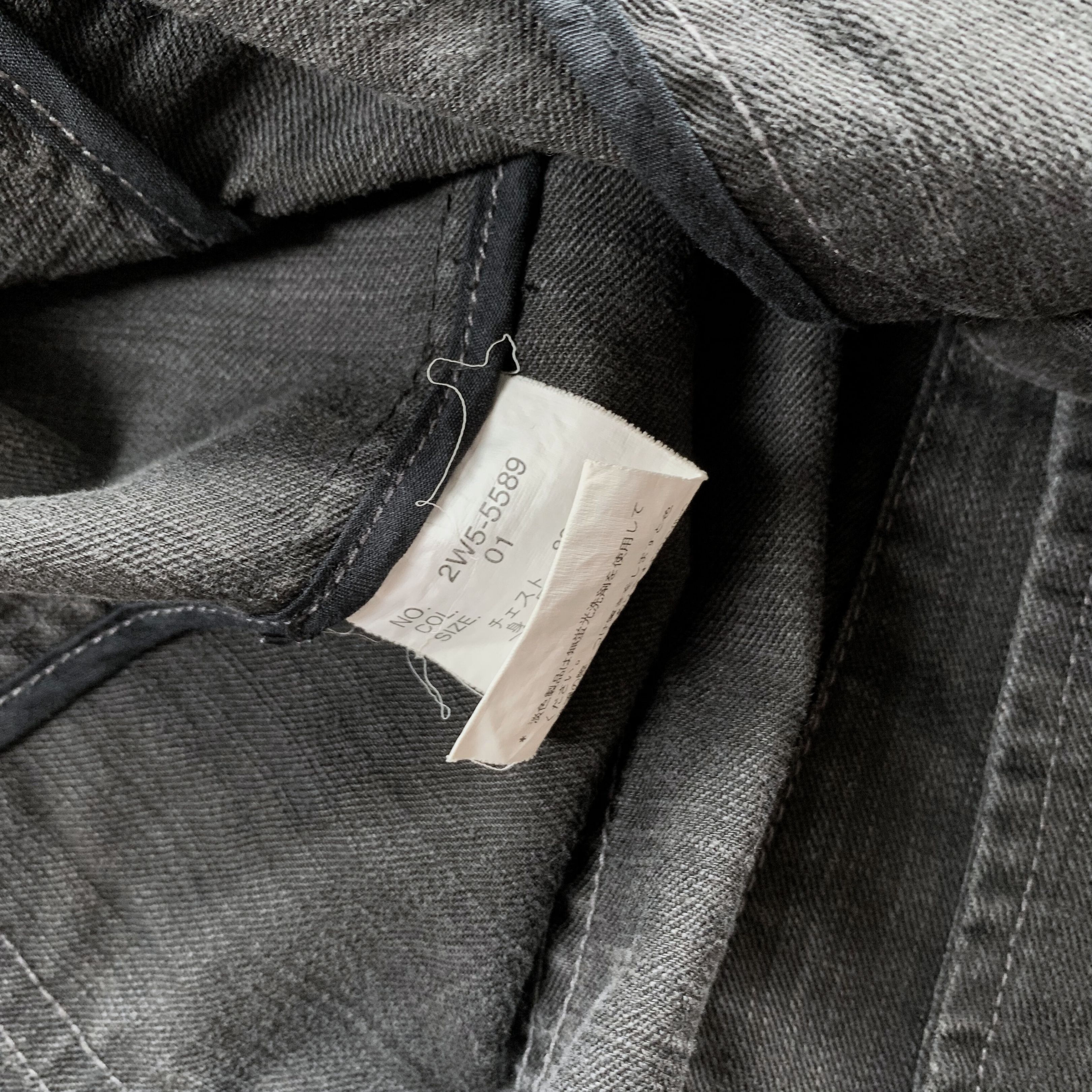 Woolrich Woolen Mills 1990s Woolrich Blue Tag Denim Canvas Blazer Jacket Size US M / EU 48-50 / 2 - 6 Thumbnail
