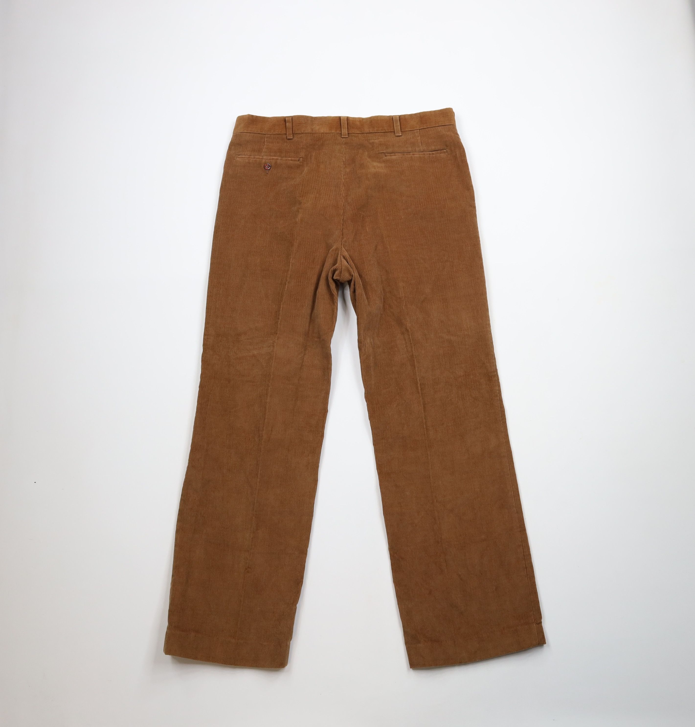 Vintage Vintage 70s Streetwear Wide Leg Corduroy Chino Pants USA Size US 36 / EU 52 - 12 Thumbnail