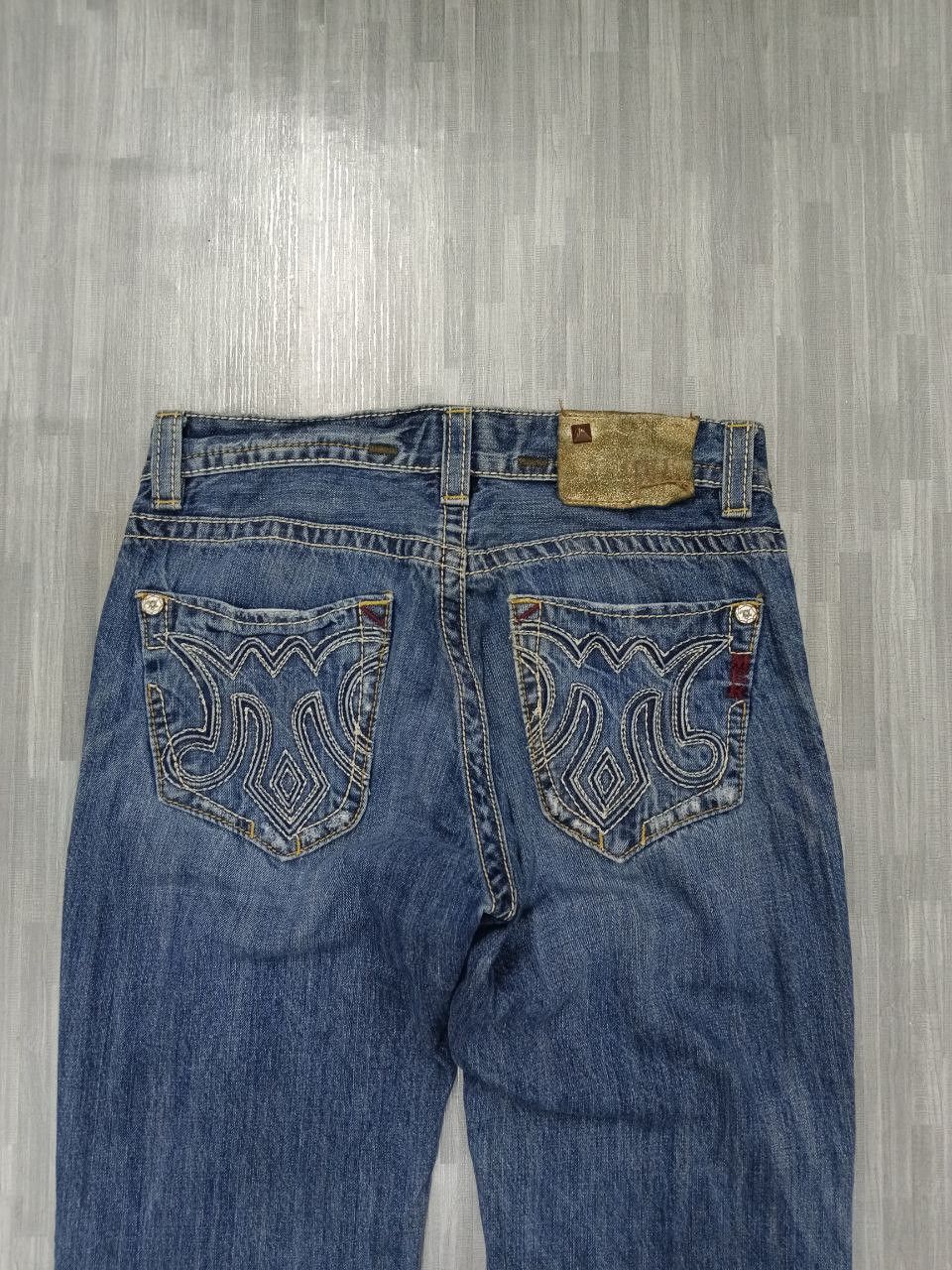 Japanese Brand FLARE SICK PACTHWORK MEK DENIM Size US 32 / EU 48 - 5 Thumbnail