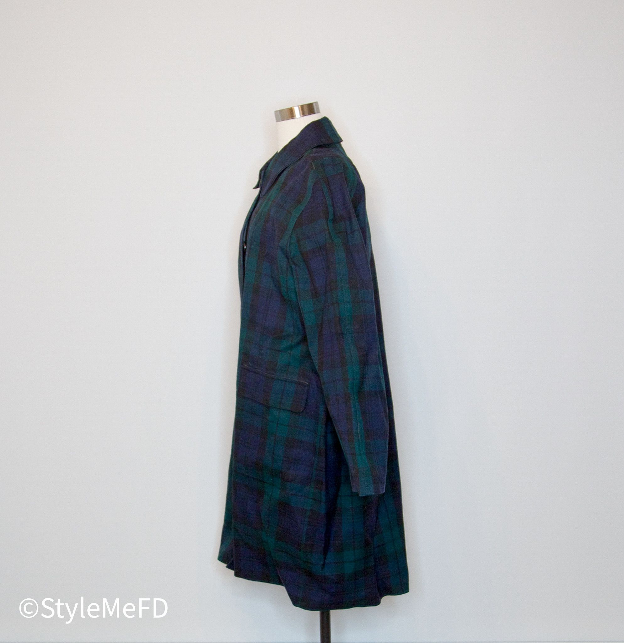 Mackintosh Michael Kors x Mackintosh "Soho Black Watch" Tartan Coat Size XL / US 12-14 / IT 48-50 - 2 Thumbnail