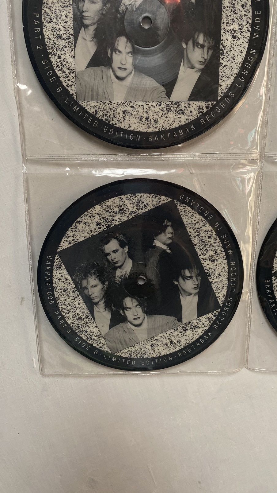 The Cure × Vintage Vintage The Cure Vinyl Interview Size ONE SIZE - 10 Thumbnail