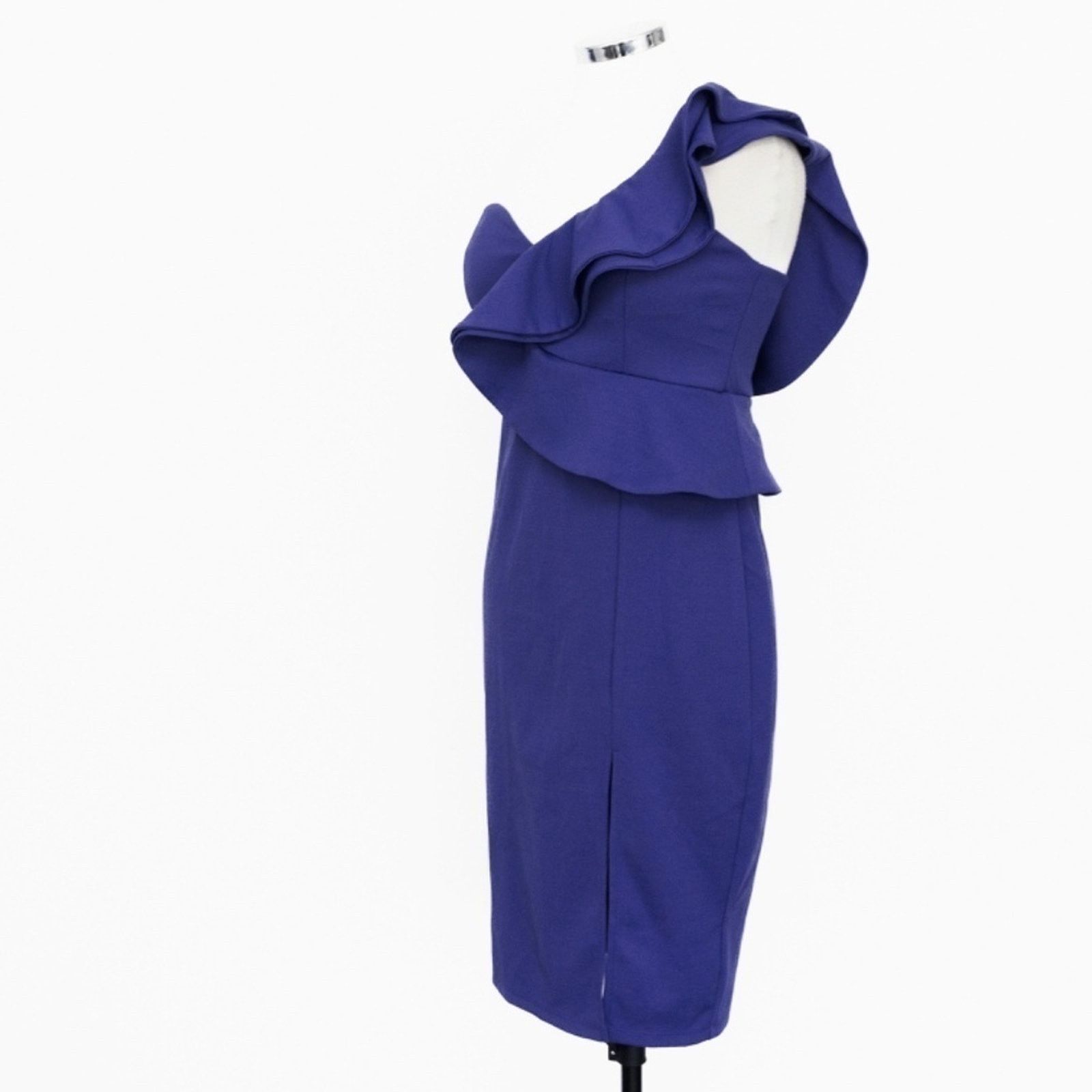 Bebe Bebe. Ruffle Sleeve Midi Dress. Size M / US 6-8 / IT 42-44 - 10 Thumbnail