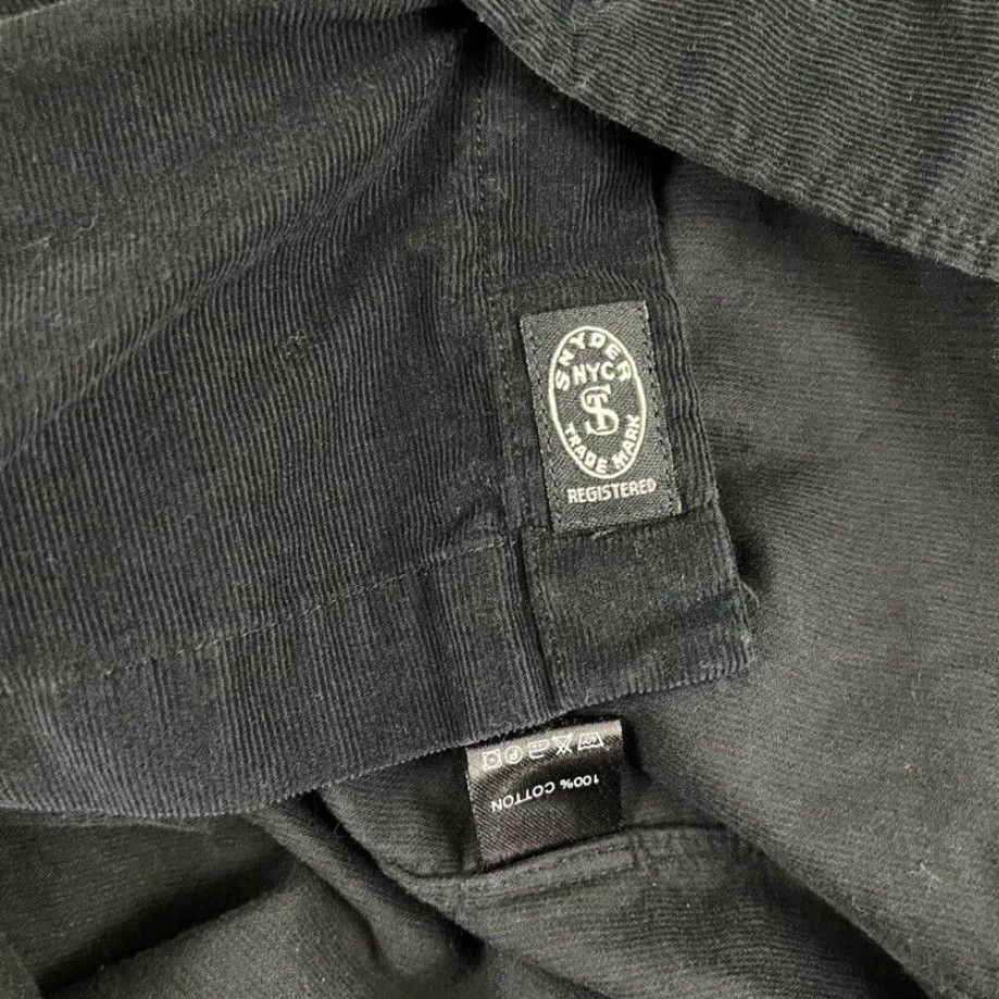 Todd Snyder Todd Snyder Shirt Mens Small Black Corduroy Light Button-Up Long Sleeve Preppy Size US S / EU 44-46 / 1 - 6 Thumbnail