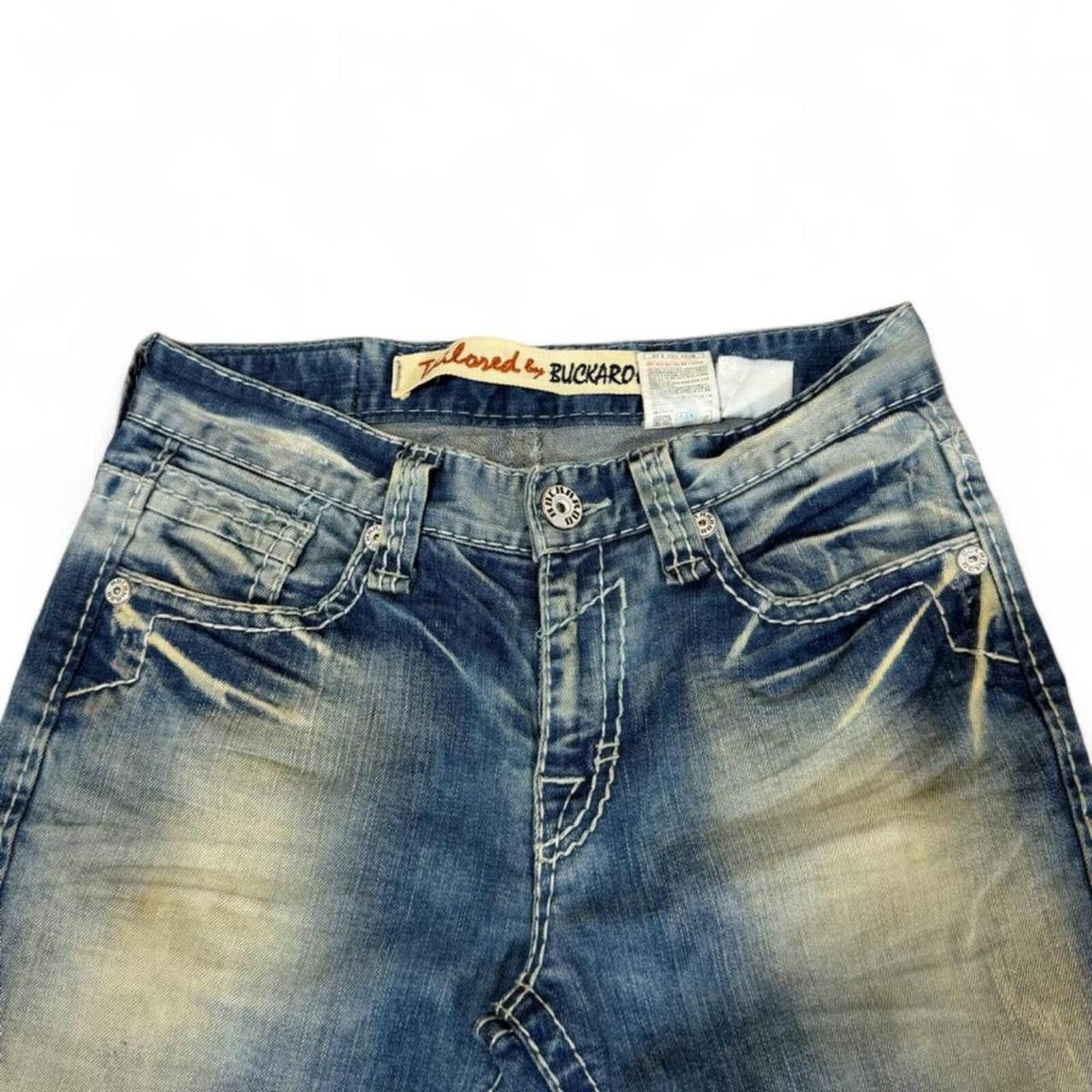 True Religion Vintage Buckaroo light wash denim jeans Size US 30 / EU 46 - 6 Thumbnail