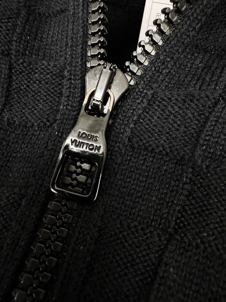 Louis Vuitton Louis Vuitton Knit Jacket in Navy Color -2505 Size XS / US 0-2 / IT 36-38 - 3 Thumbnail