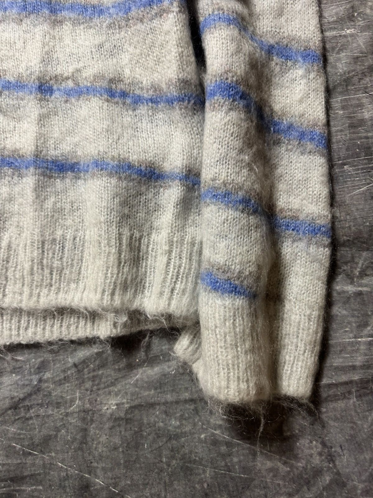 Acne Studios Acne Studios Mohair Striped Sweater Size US L / EU 52-54 / 3 - 5 Thumbnail