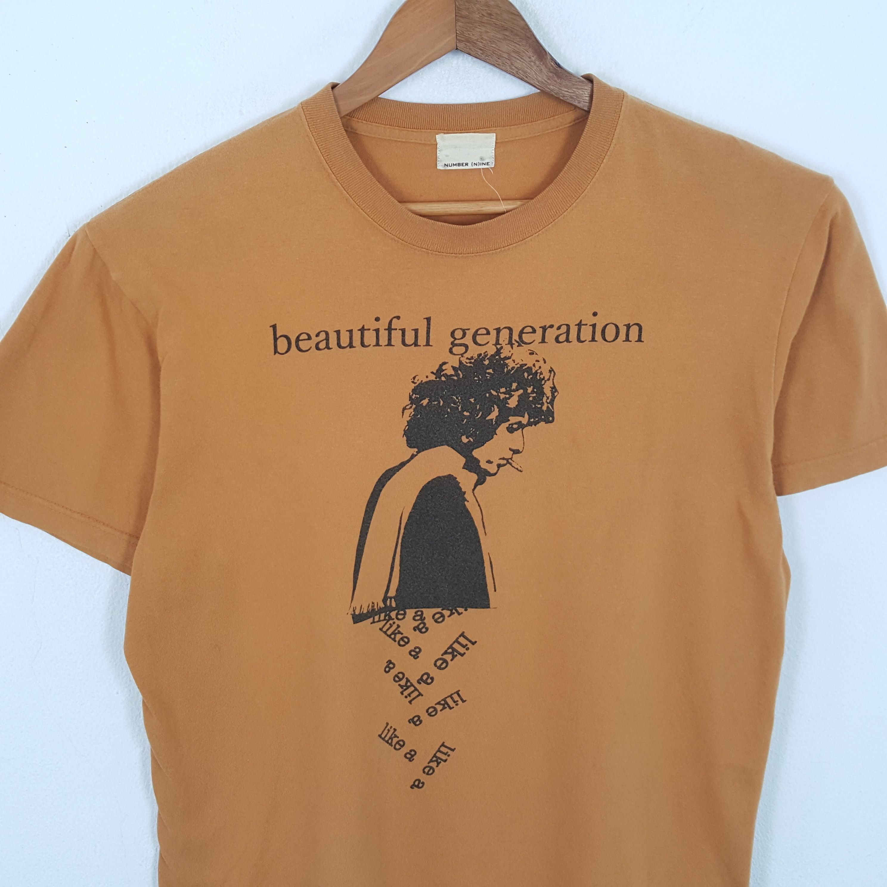 Japanese Brand × Number (N)ine × Vintage Vintage NUMBER (N)INE Japanese Brand T-Shirts Size US L / EU 52-54 / 3 - 2 Thumbnail