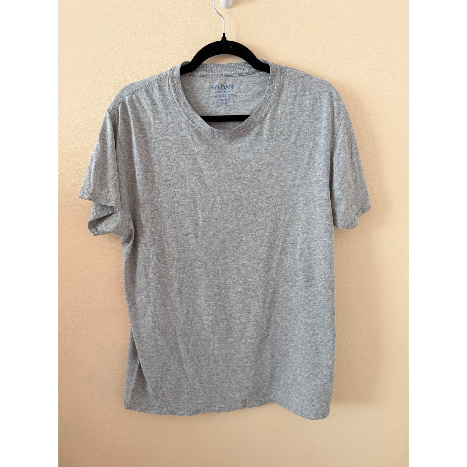 Gildan Gildan Sport Grey Cotton/Poly Blend Short Sleeve Shirt Sz L Size US L / EU 52-54 / 3 - 1 Thumbnail