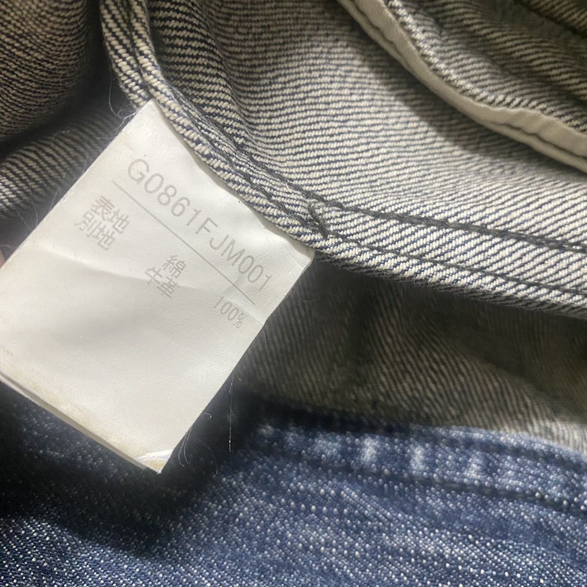 Le Grande Bleu (L.G.B.) Difference Rupert Denim Jacket Leather Trimmed LGB Size US M / EU 48-50 / 2 - 17 Thumbnail