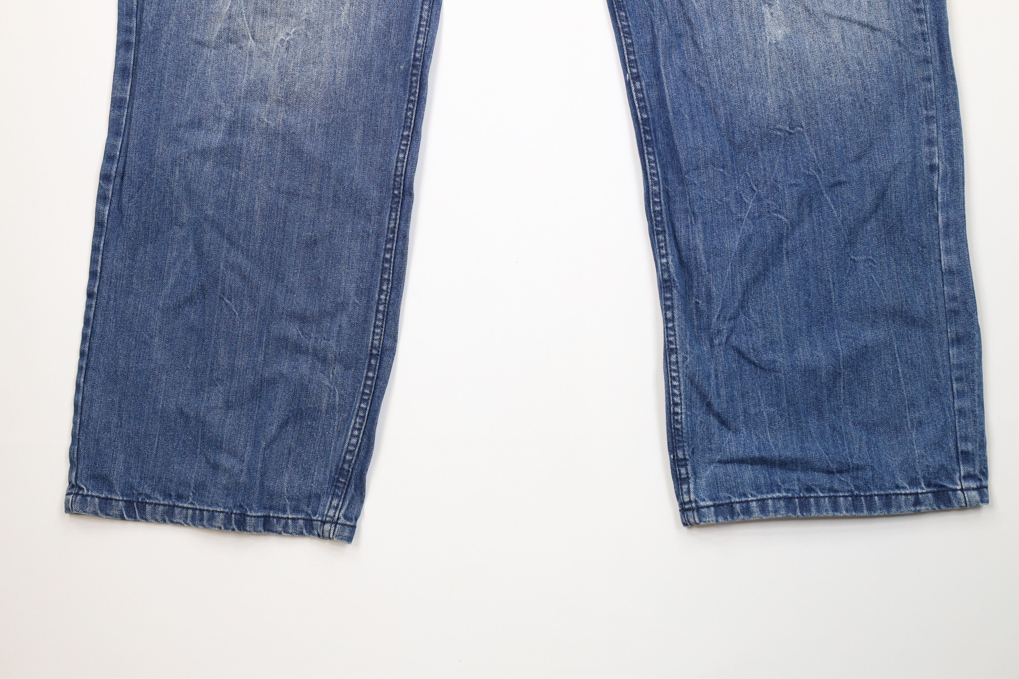 Akademiks Vintage Y2K Akademiks Baggy Wide Leg Denim Jeans Blue Size US 44 / EU 60 - 4 Thumbnail