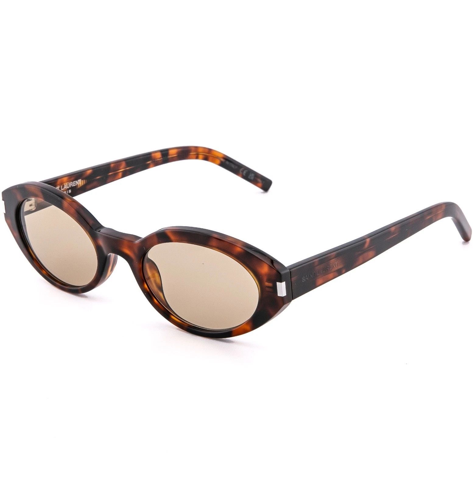 Saint Laurent Paris SAINT LAURENT SHADE SL 567 SL567 Brown Havana Sunglasses 008 Size ONE SIZE - 5 Thumbnail