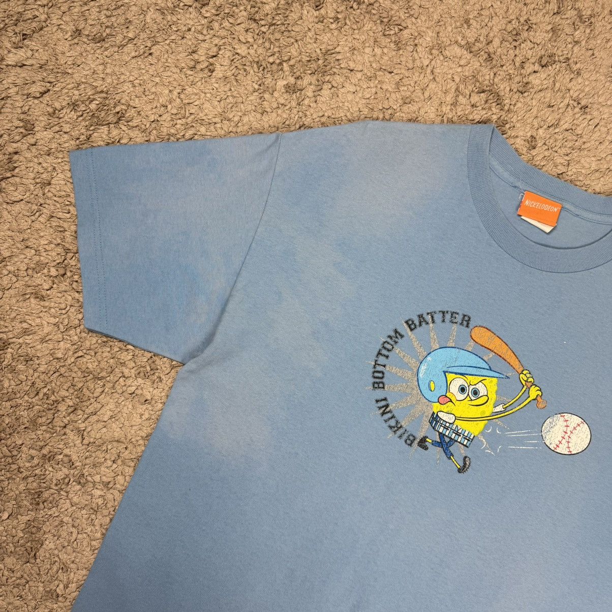 Nickelodeon Vintage Spongebob Squarepants T-shirt Size US XL / EU 56 / 4 - 10 Thumbnail