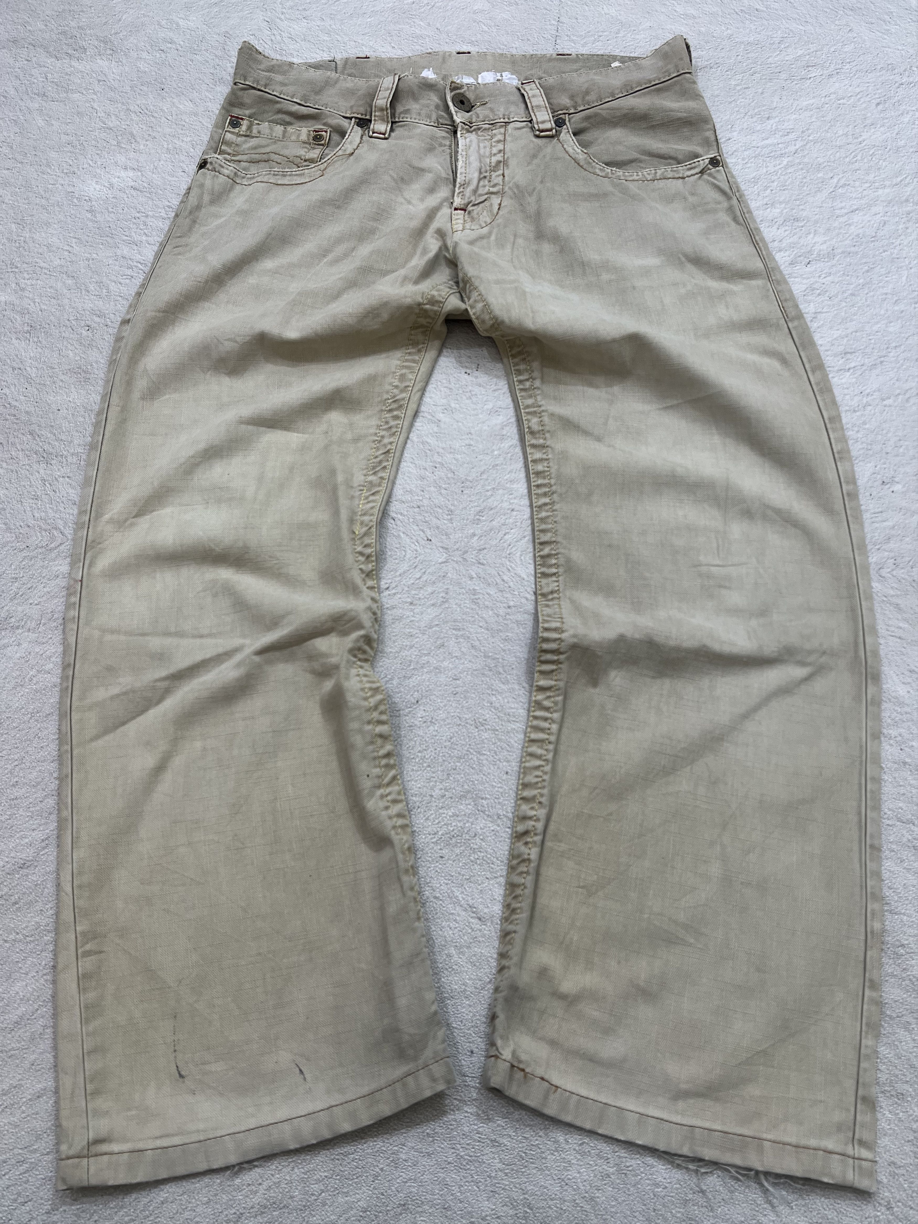 Armani 2000s Armani Jeans GA Wash Baggy y2k Lgb Ifsix Size US 34 / EU 50 - 1 Thumbnail