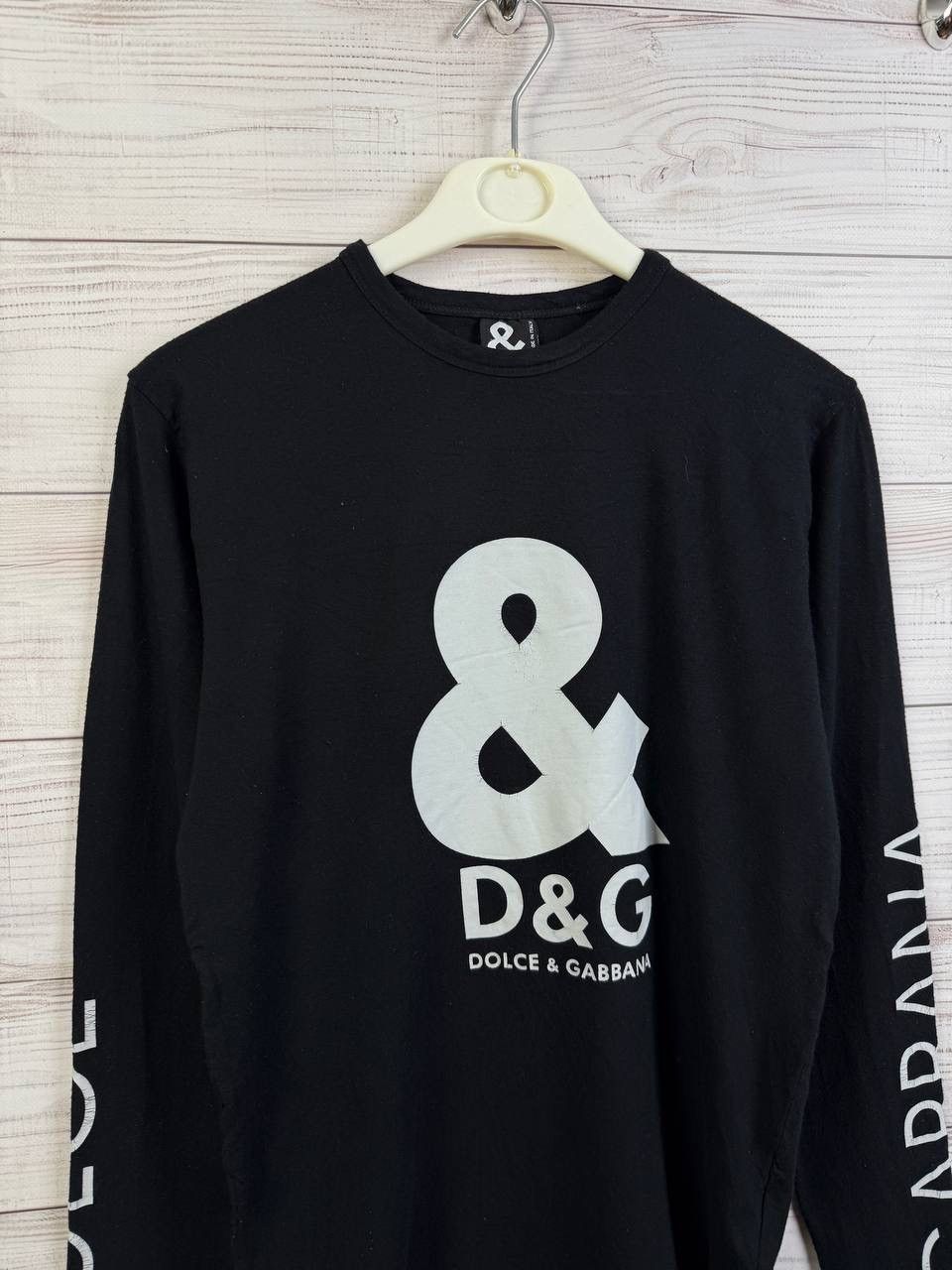 Dolce & Gabbana Dolce&Gabbana Long sleeve Big Logo Centre Y2K Size US M / EU 48-50 / 2 - 2 Thumbnail