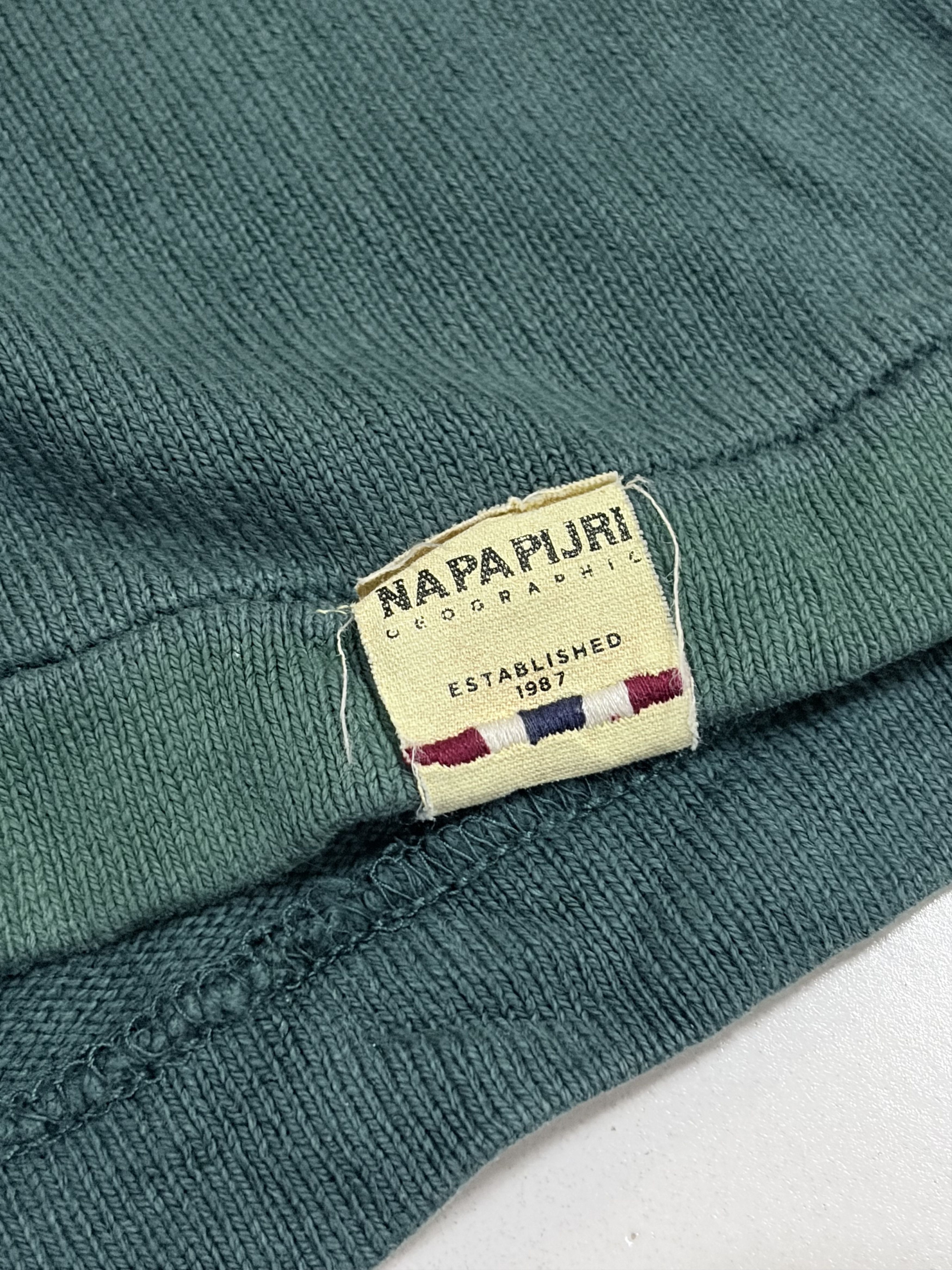 Napapijri Napapijri Stripes Long Sleeves Tshirts with Patches Size US M / EU 48-50 / 2 - 11 Thumbnail