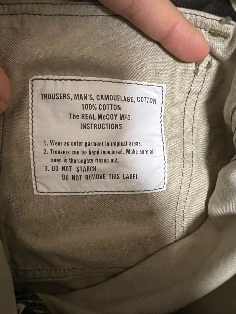 The Real McCoy's The Real McCoy'sTIGER CAMOUFLAGE TROUSERS Size US 32 / EU 48 - 5 Thumbnail