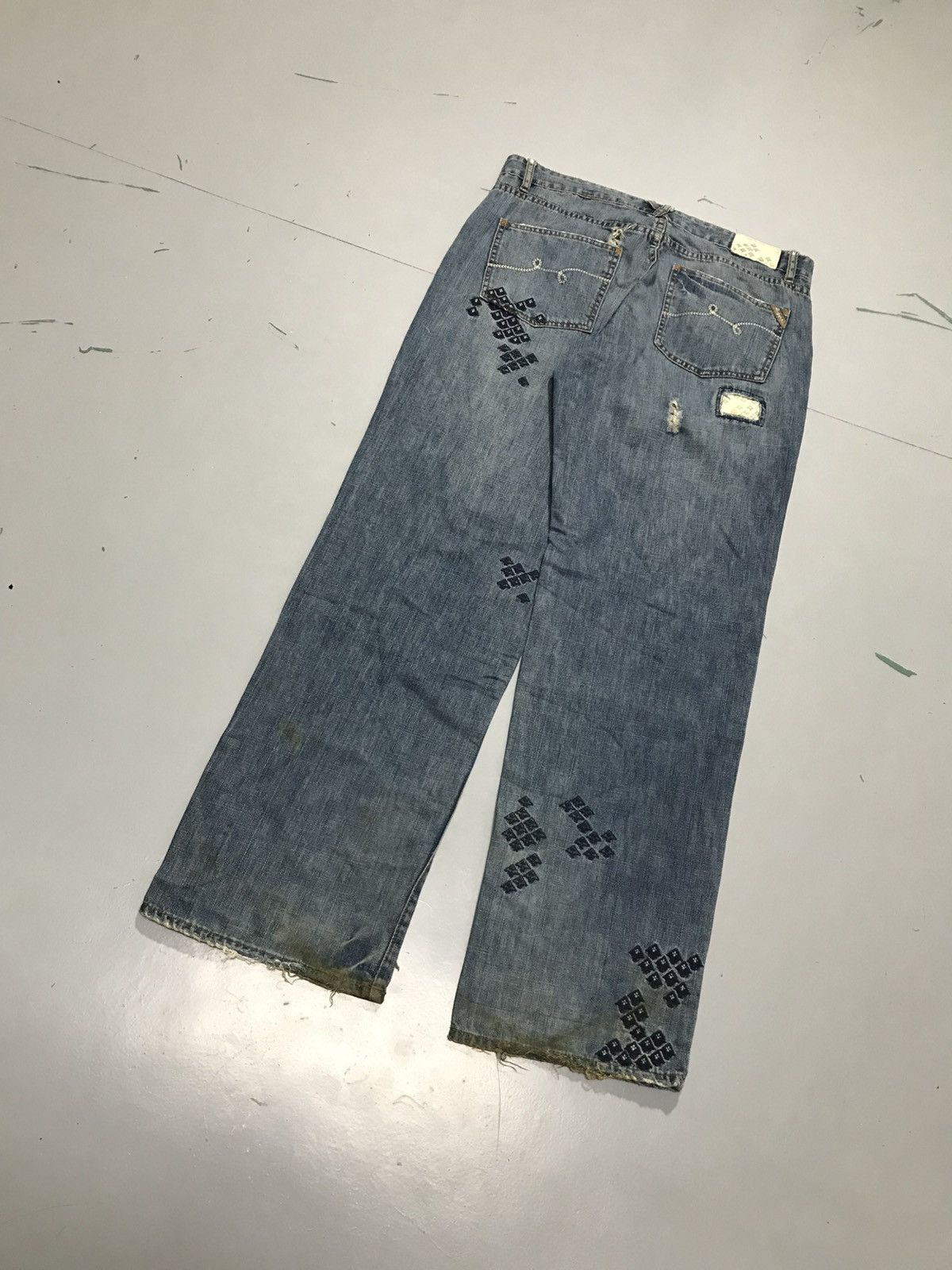 Southpole Vintage Hiphop embroidered denim Size US 36 / EU 52 - 10 Thumbnail