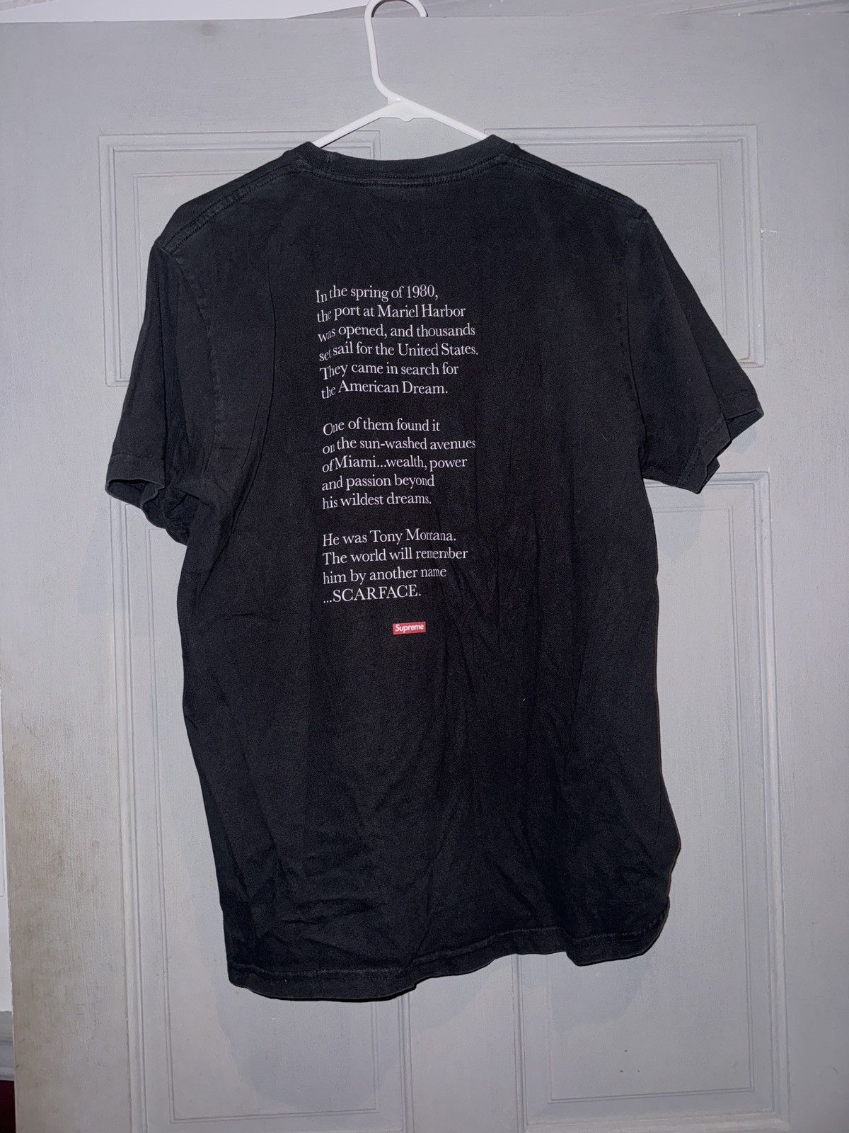 Supreme Supreme Scarface Tee Size US M / EU 48-50 / 2 - 3 Thumbnail