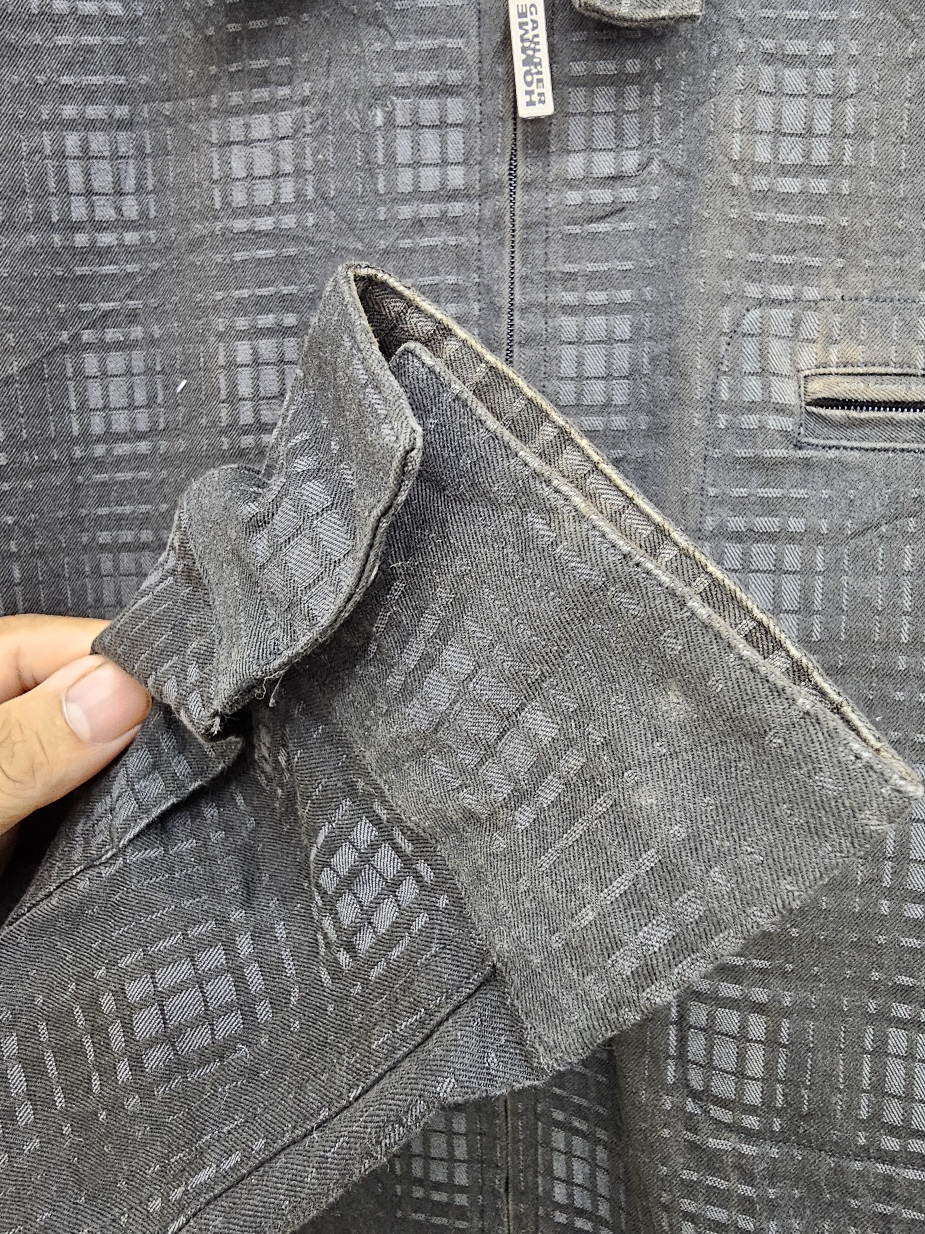 Designer Vintage GAULTIER HOMME OBJET Plaid Checked Jacket J0066 Size US M / EU 48-50 / 2 - 7 Thumbnail