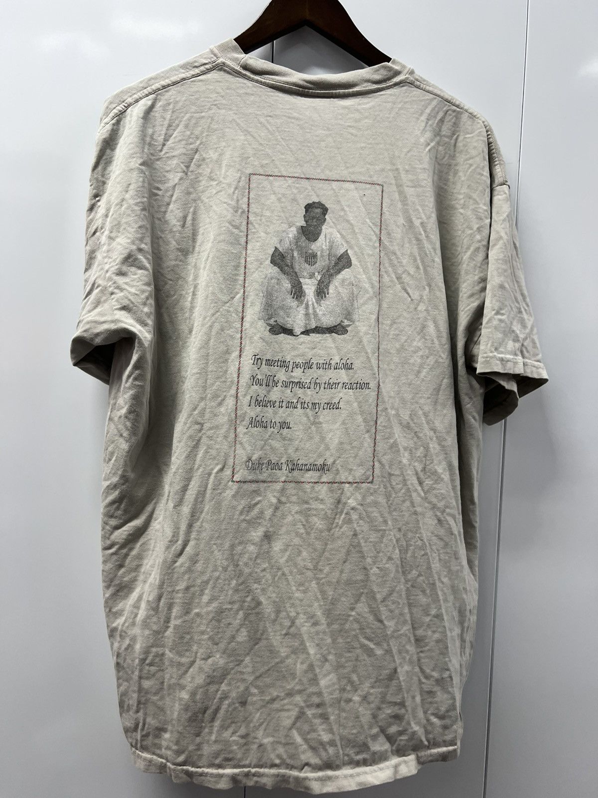 Vintage Y2K 2000's VTG Vintage Kahanamoku Hawaiian Hawaii T Shirt Size US L / EU 52-54 / 3 - 2 Thumbnail