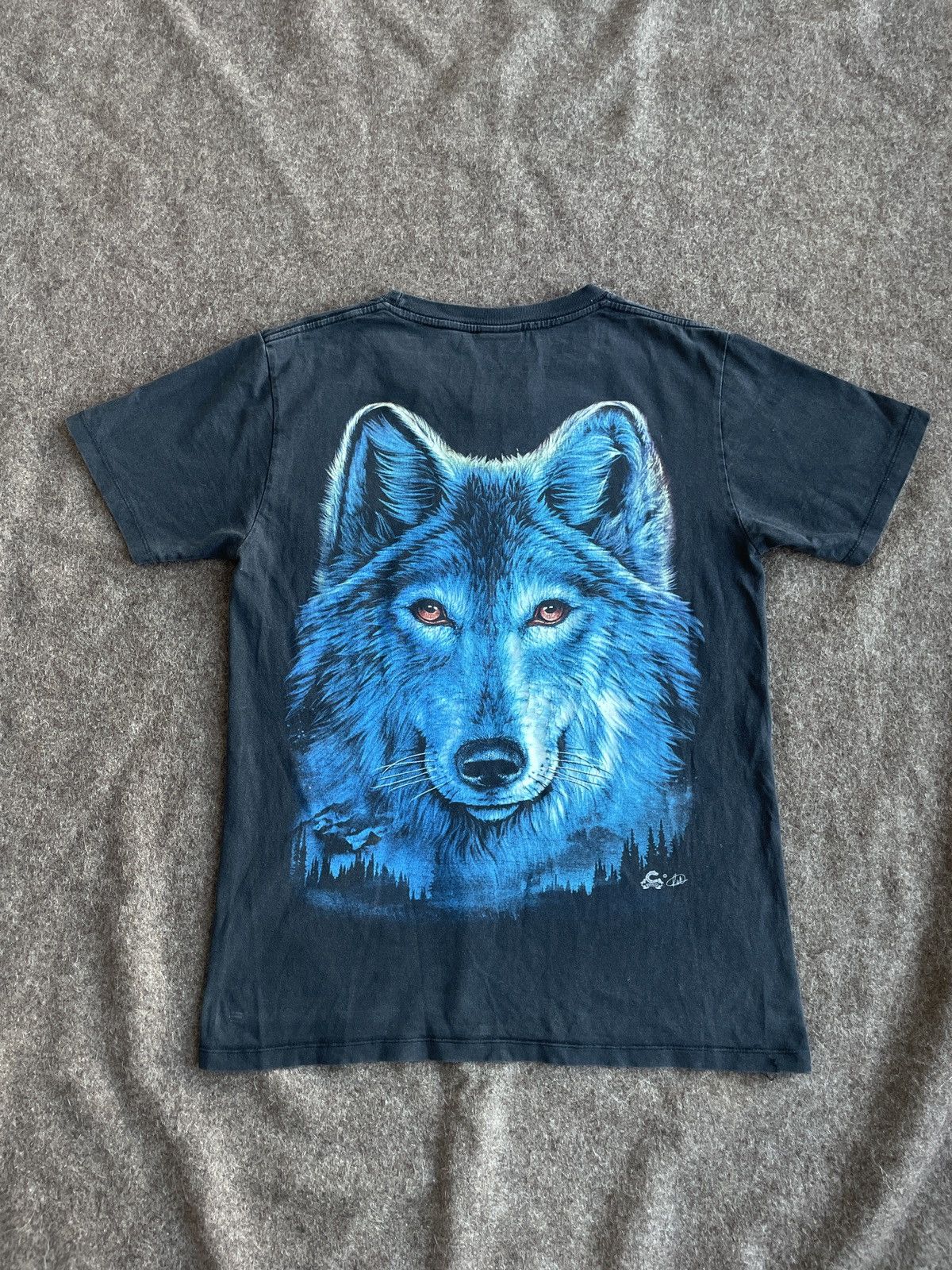 Other Caballo Nature Wolf Vintage T-Shirt Size US M / EU 48-50 / 2 - 7 Thumbnail