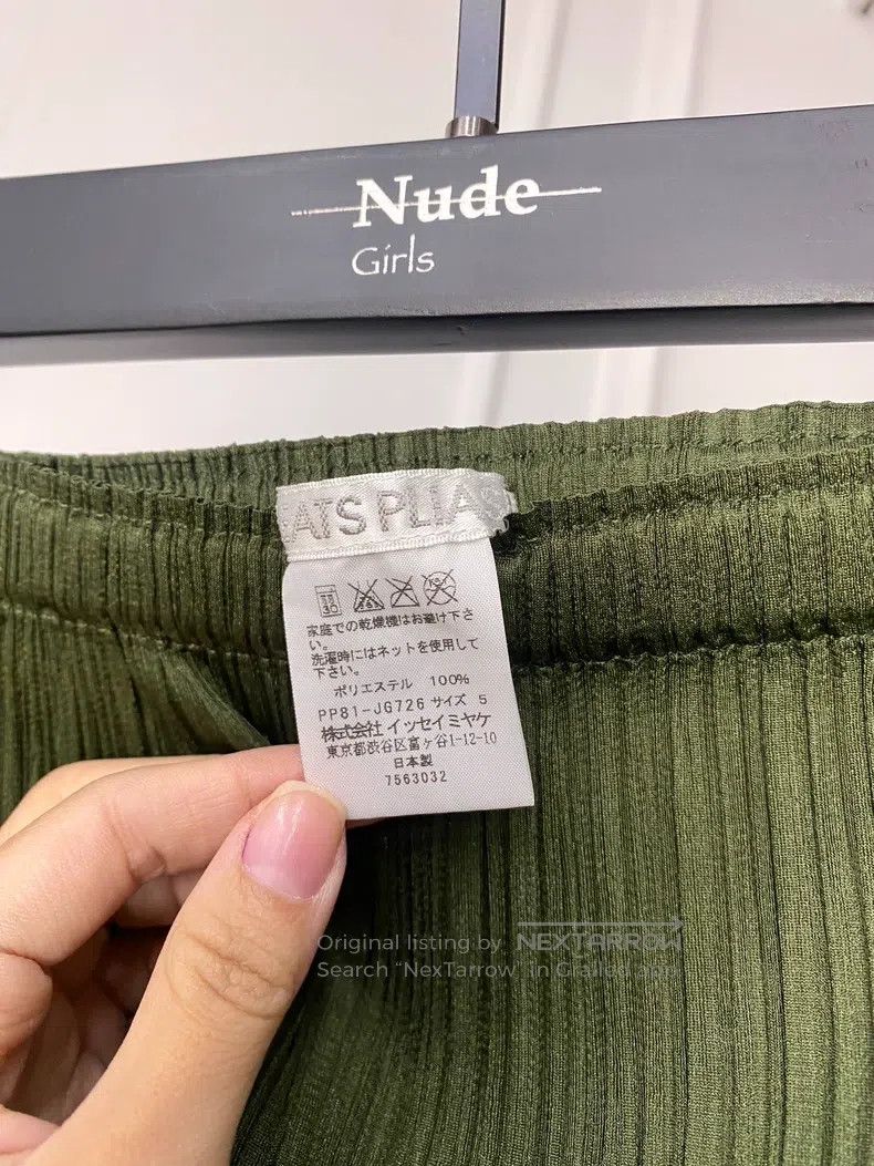 Issey Miyake Issey Miyake size:5 Fringed Ruched Skirt Size 31" - 3 Thumbnail