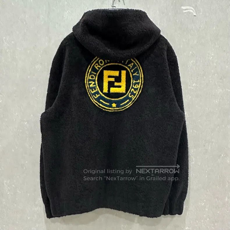 Fendi Fendi Leather and Fur Integrated Double F Embroidery Logo Size US M / EU 48-50 / 2 - 2 Thumbnail