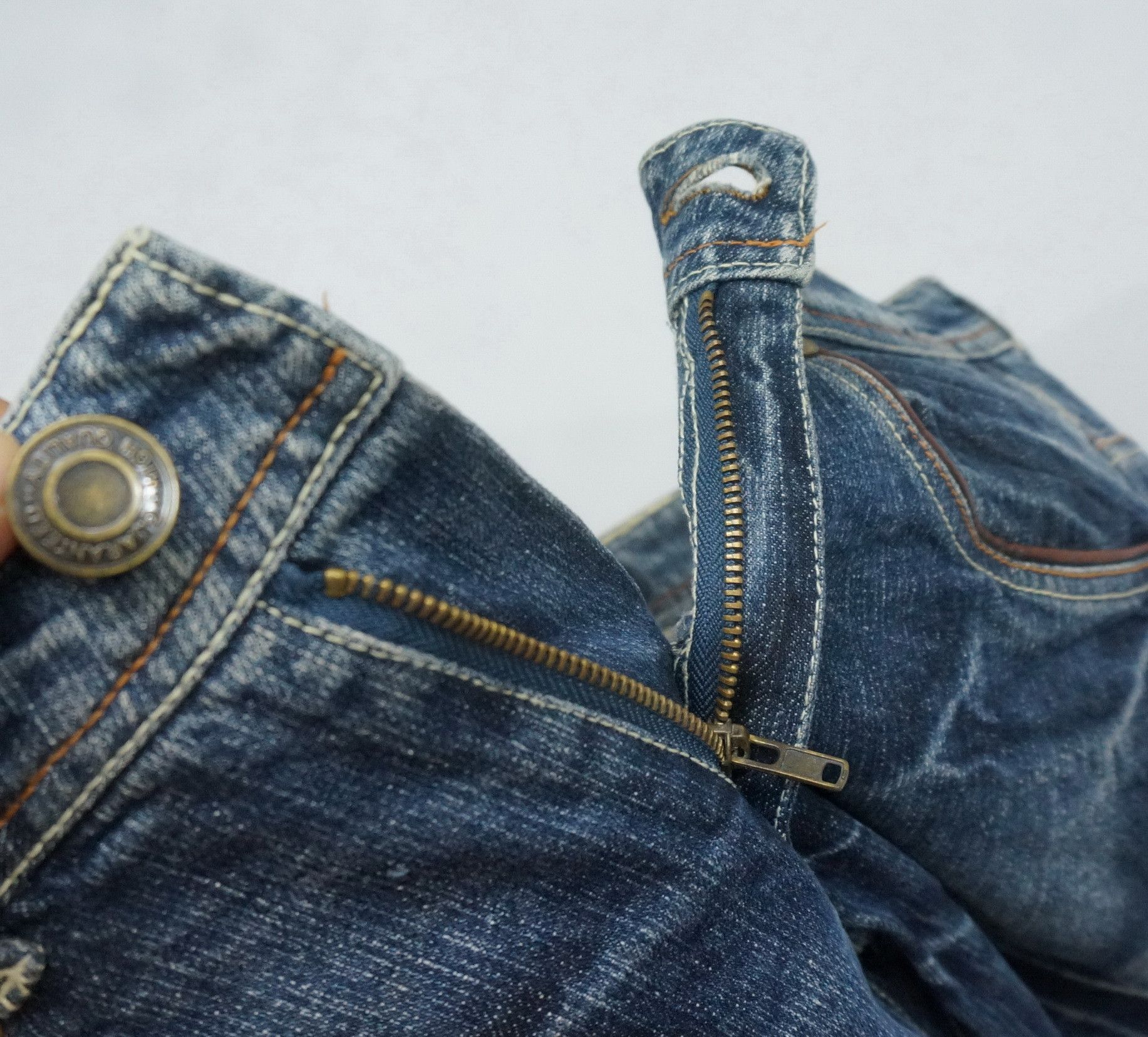Japanese Brand Vintage INDECENT Japan Flared Jeans Size US 30 / EU 46 - 13 Thumbnail