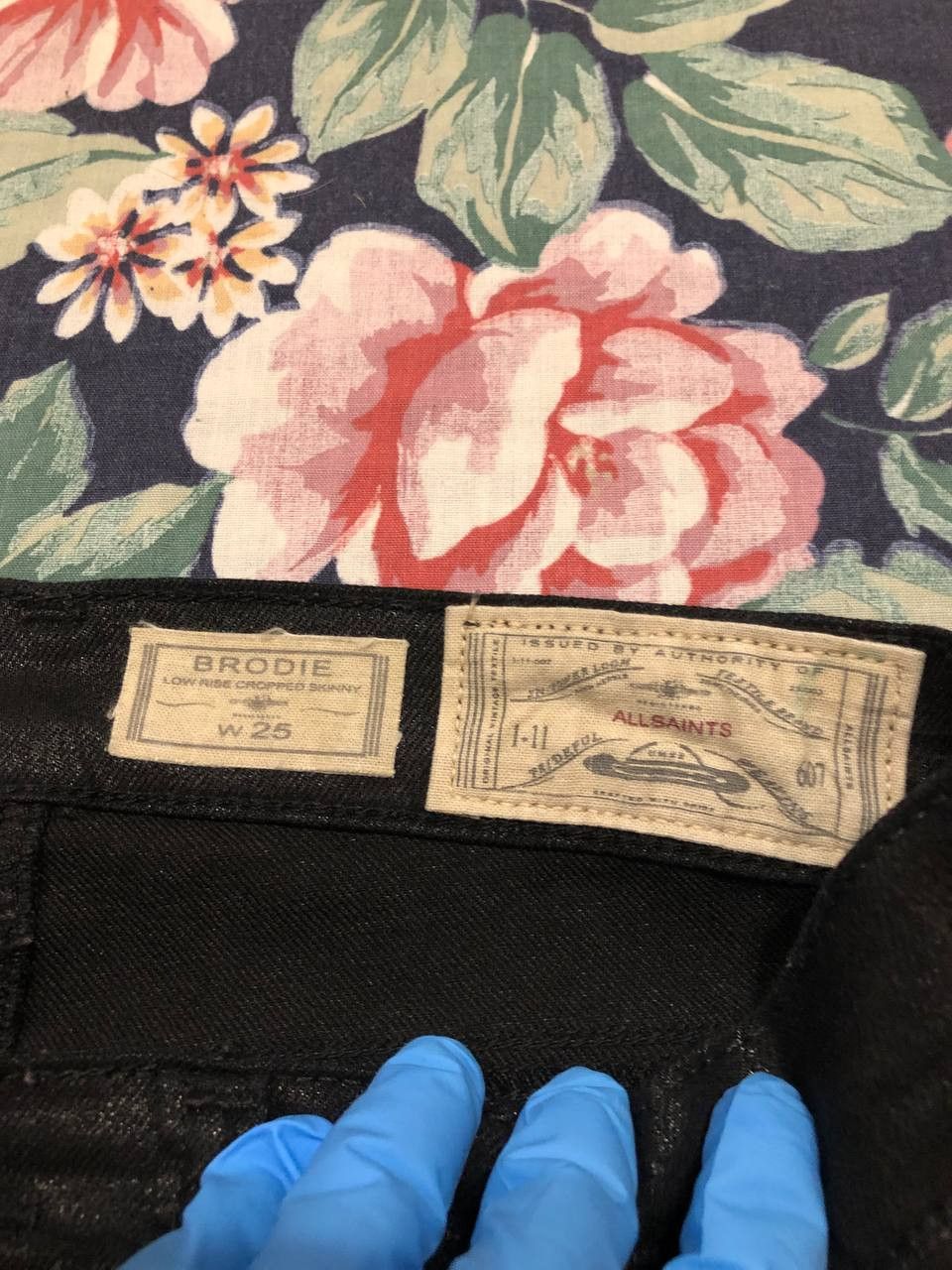 Allsaints Vintage Allsaints Low Rise Cropped Skinny Jeans Size 25 Size 25" / US 0 / IT 36 - 2 Thumbnail
