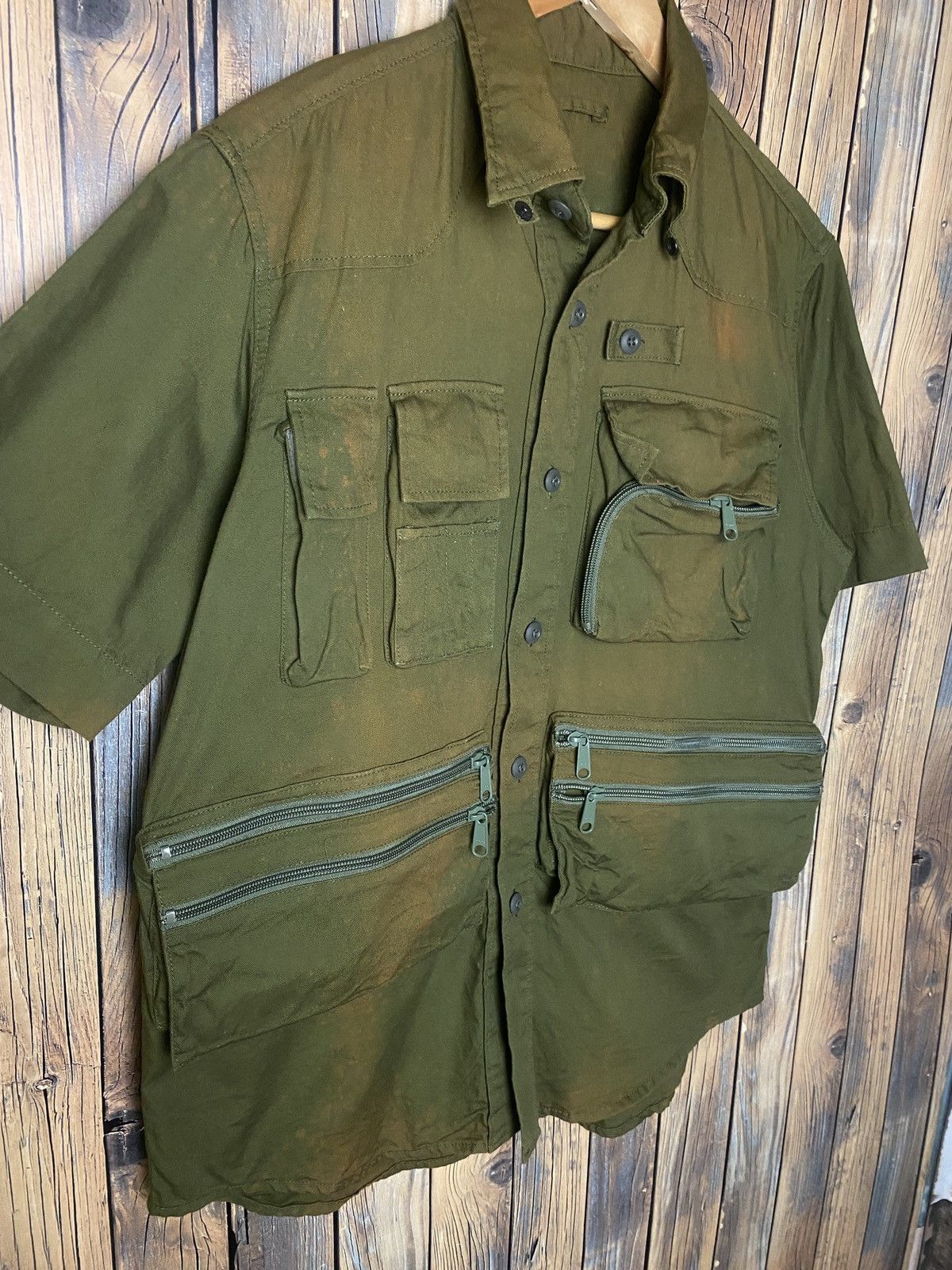 Japanese Brand × Le Grande Bleu (L.G.B.) Sett incorp tactical shirt Size US L / EU 52-54 / 3 - 3 Thumbnail