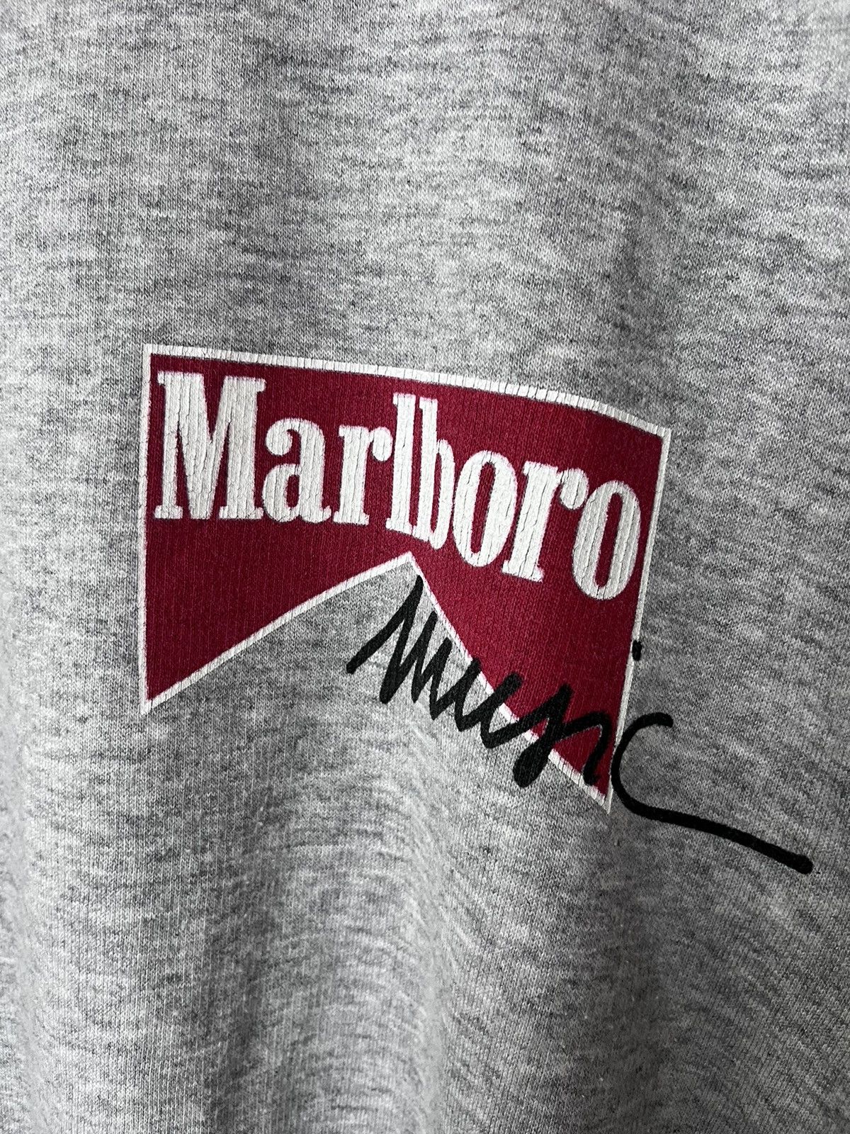 Marlboro Vintage Marlboro Music Grey Sweatshirt Size US XL / EU 56 / 4 - 3 Thumbnail