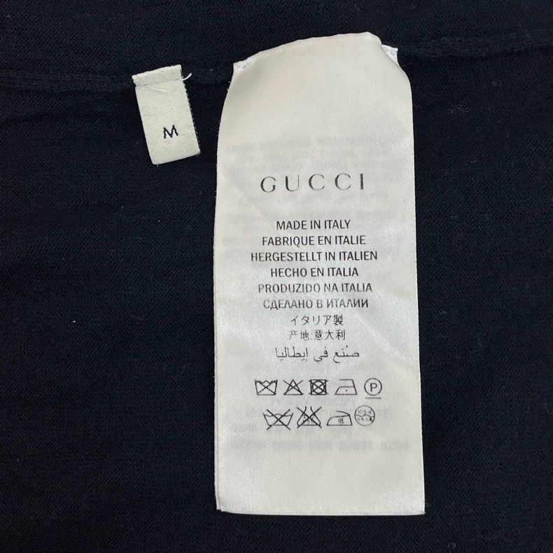 Gucci Gucci Dark blue bee logo wool sweater 2502-Nextarrow Size US M / EU 48-50 / 2 - 6 Thumbnail