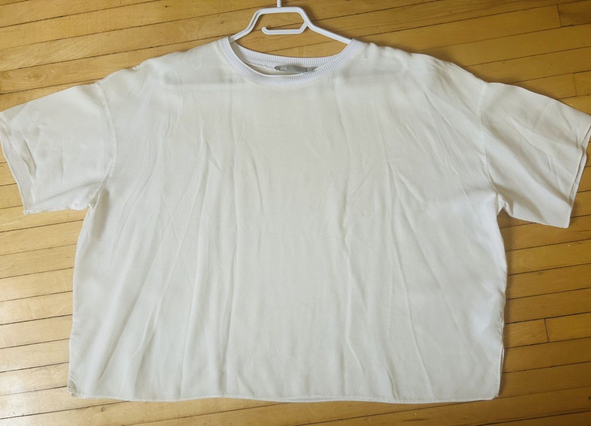 Vince 100% Silk Blouse/T-Shirt Size L / US 10 / IT 46 - 1 Thumbnail