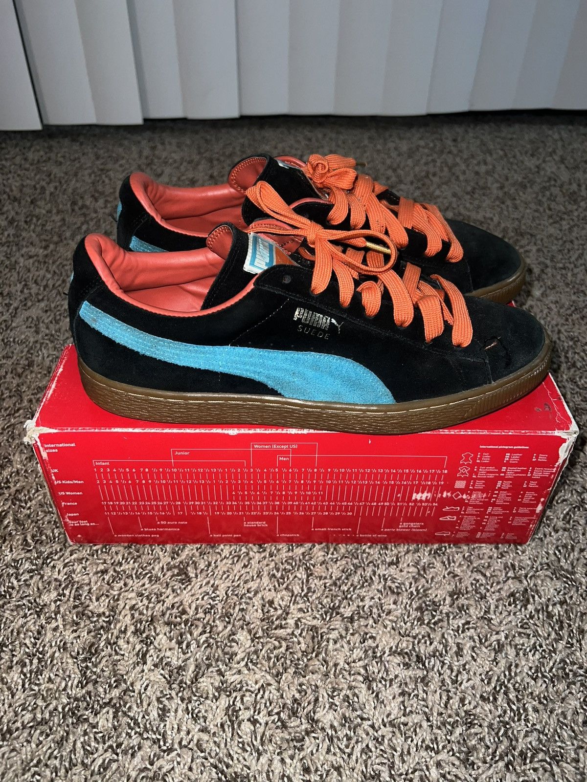 Carrots by Anwar Carrots PUMA SUEDE CLASSIC x ANWAR CARROTS Size US 10.5 / EU 43-44 - 4 Thumbnail
