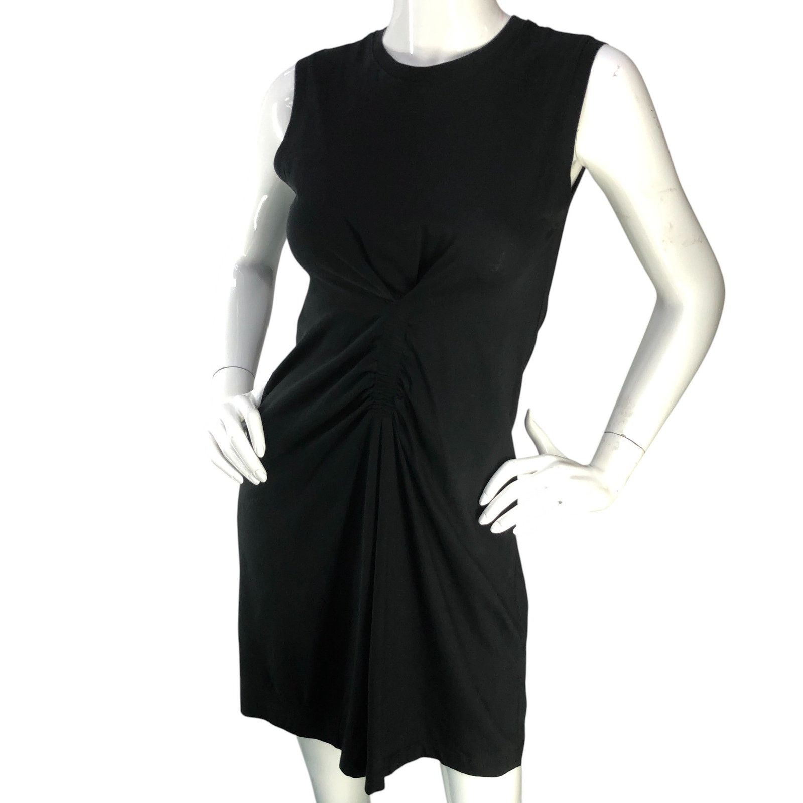ATM Anthony Thomas Melillo ATM Anthony Thomas Melillo Sz XS Dress Gathered Front Black Size XS / US 0-2 / IT 36-38 - 1 Thumbnail